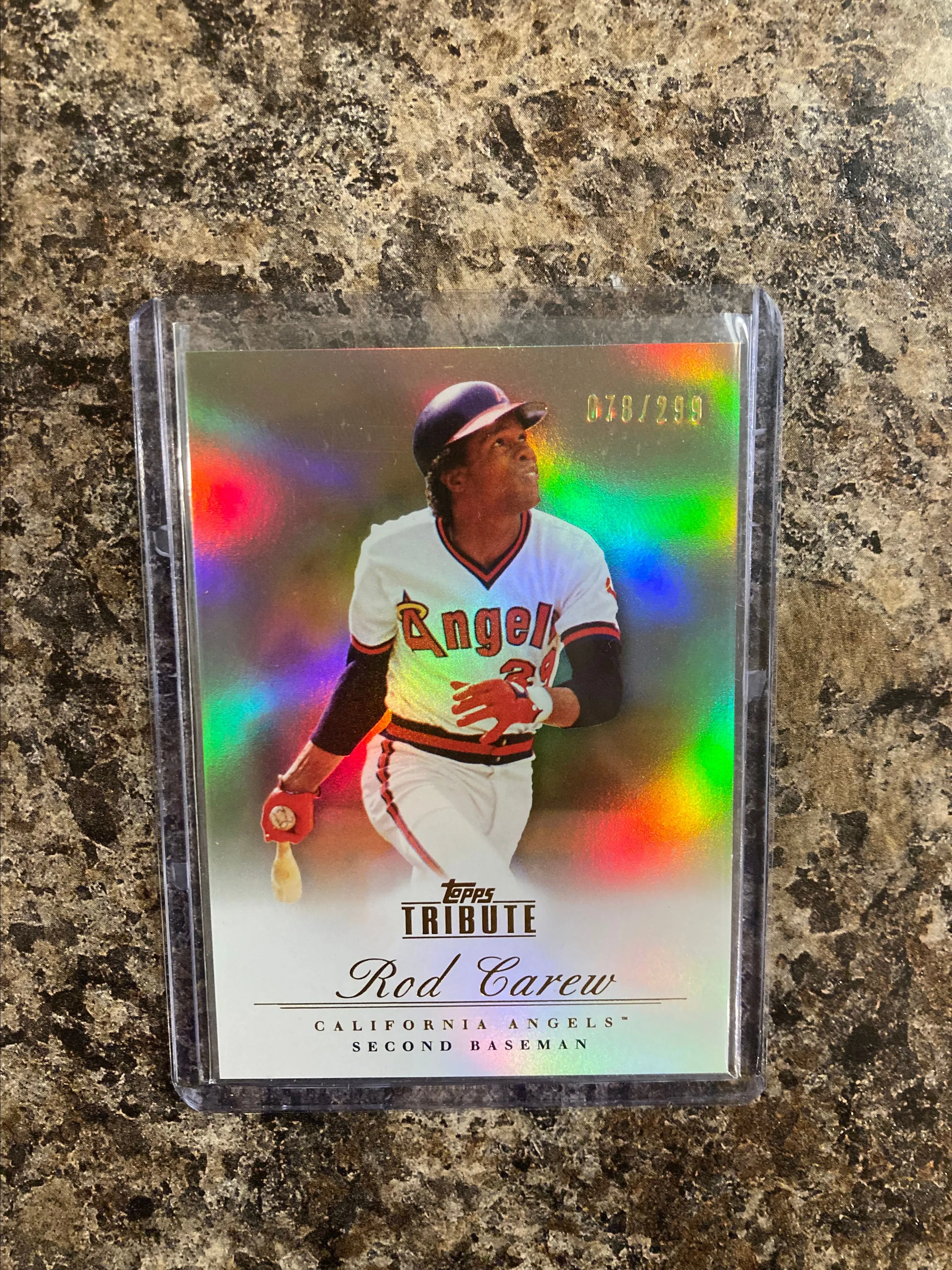 Product image for Rod Carew 2012 Topps tribute /299