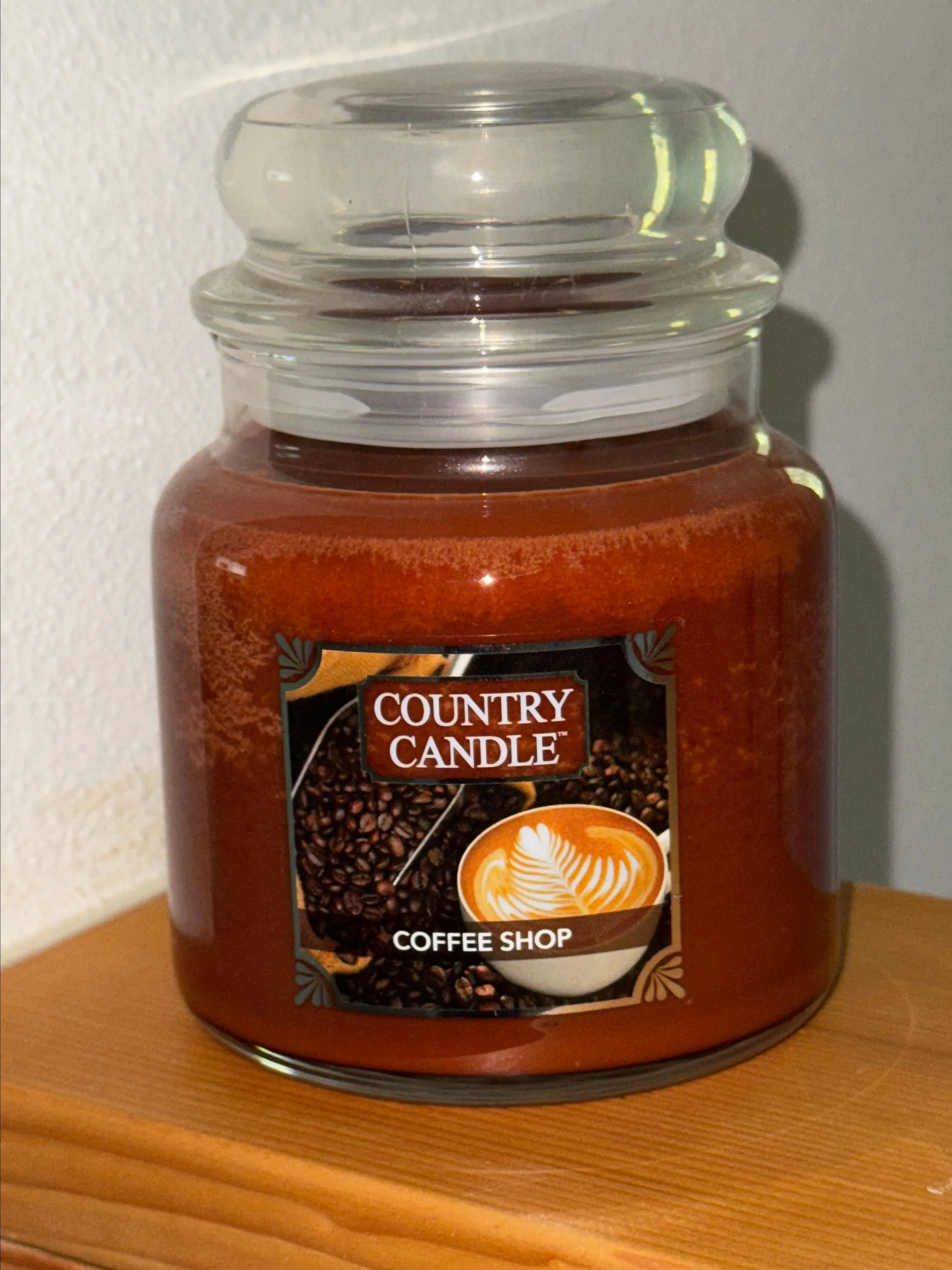 Product image for Kringle Candle Country Candle Coffee Shop 2 Wick Scented Candle