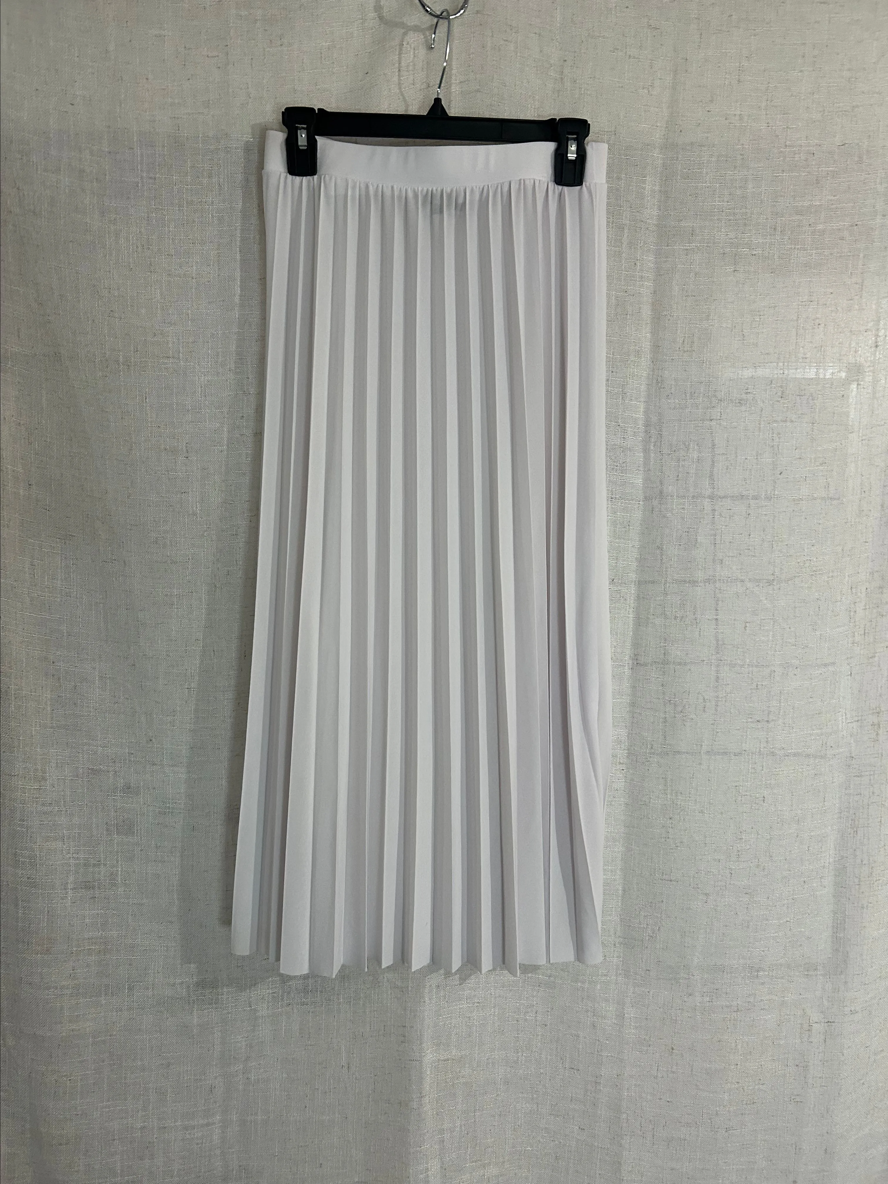 Product image for Love Highlight White Pleated Maxi Skirt