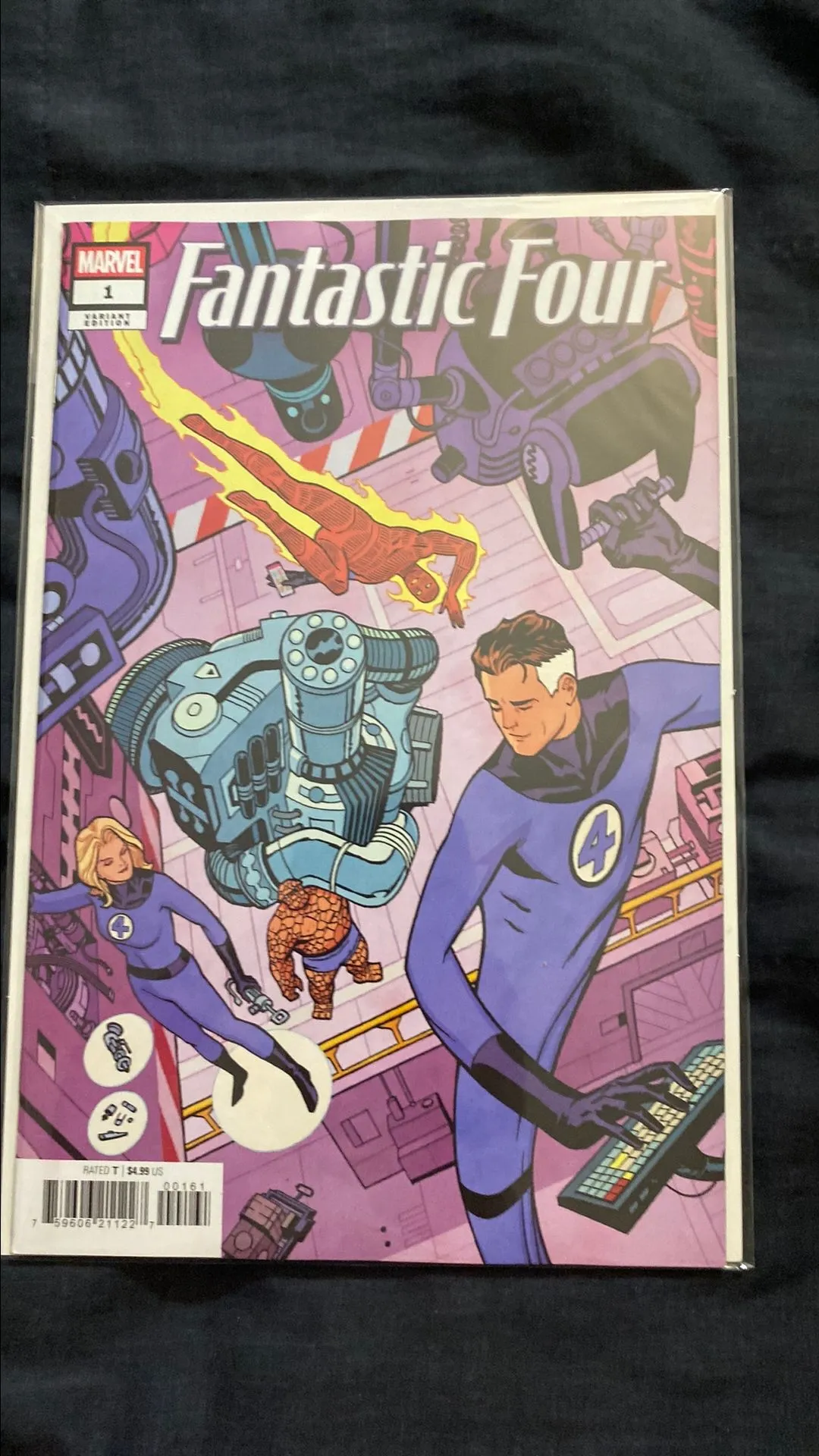 Product image for Fantastic Four #1 vol.8 {cvr F} Cliff Chiang Variant