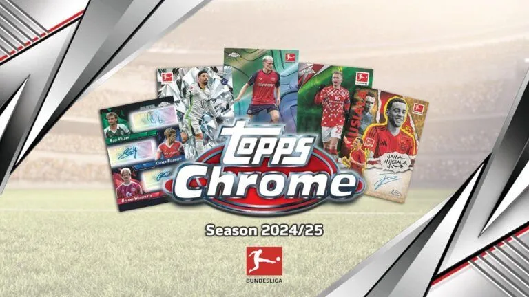 Product image for 2024-25 Topps Chrome Bundesliga Hobby Box