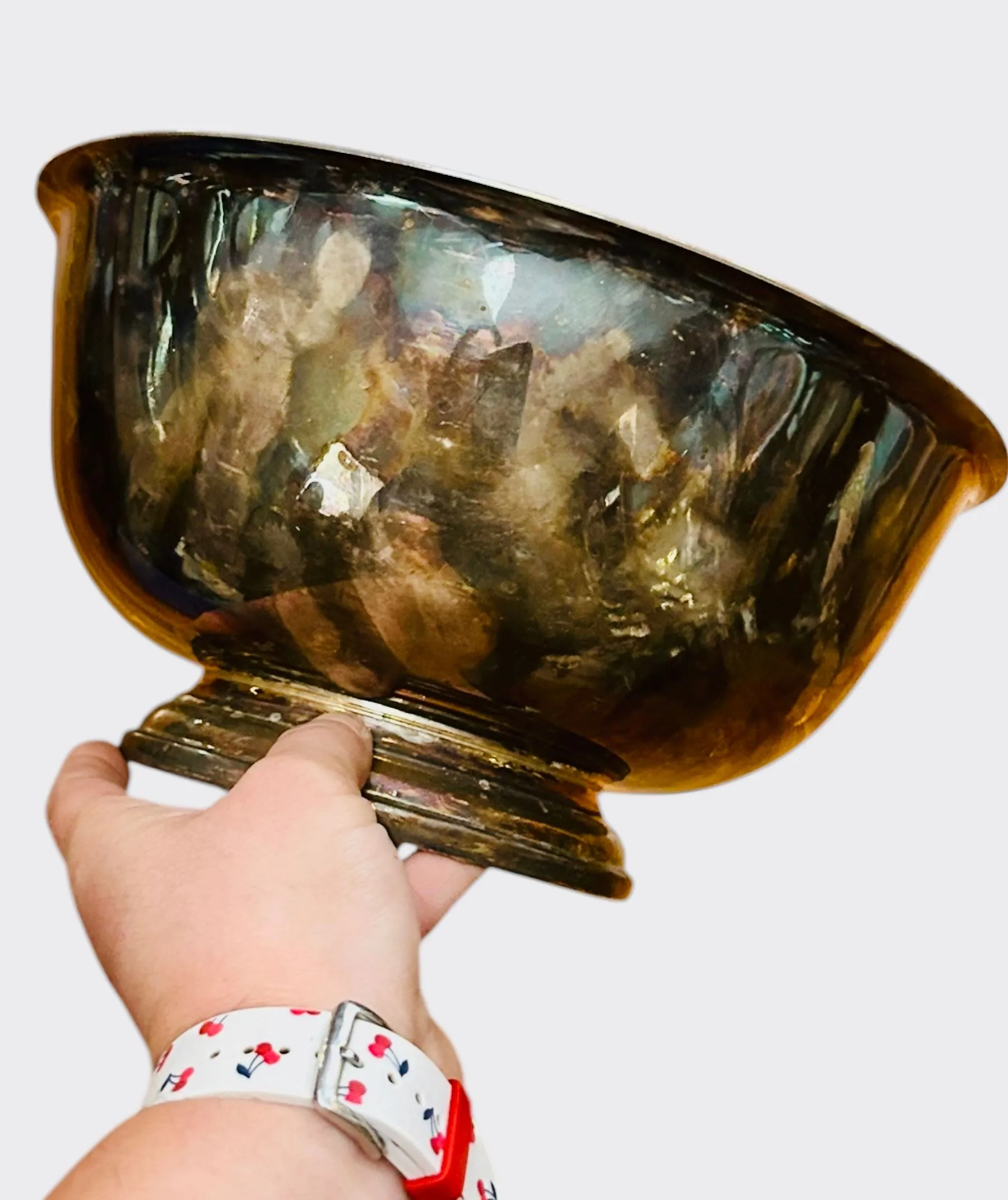Product image for BIN* Bailey, Banks and Biddle Paul Revere Silverplate Footed Bowl