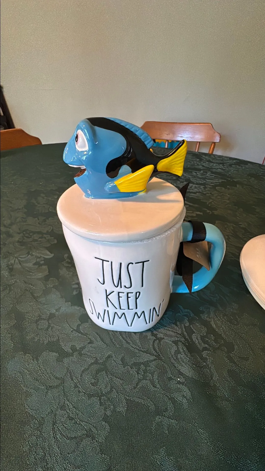 Product image for Rae Dunn dory mug just keep swimming