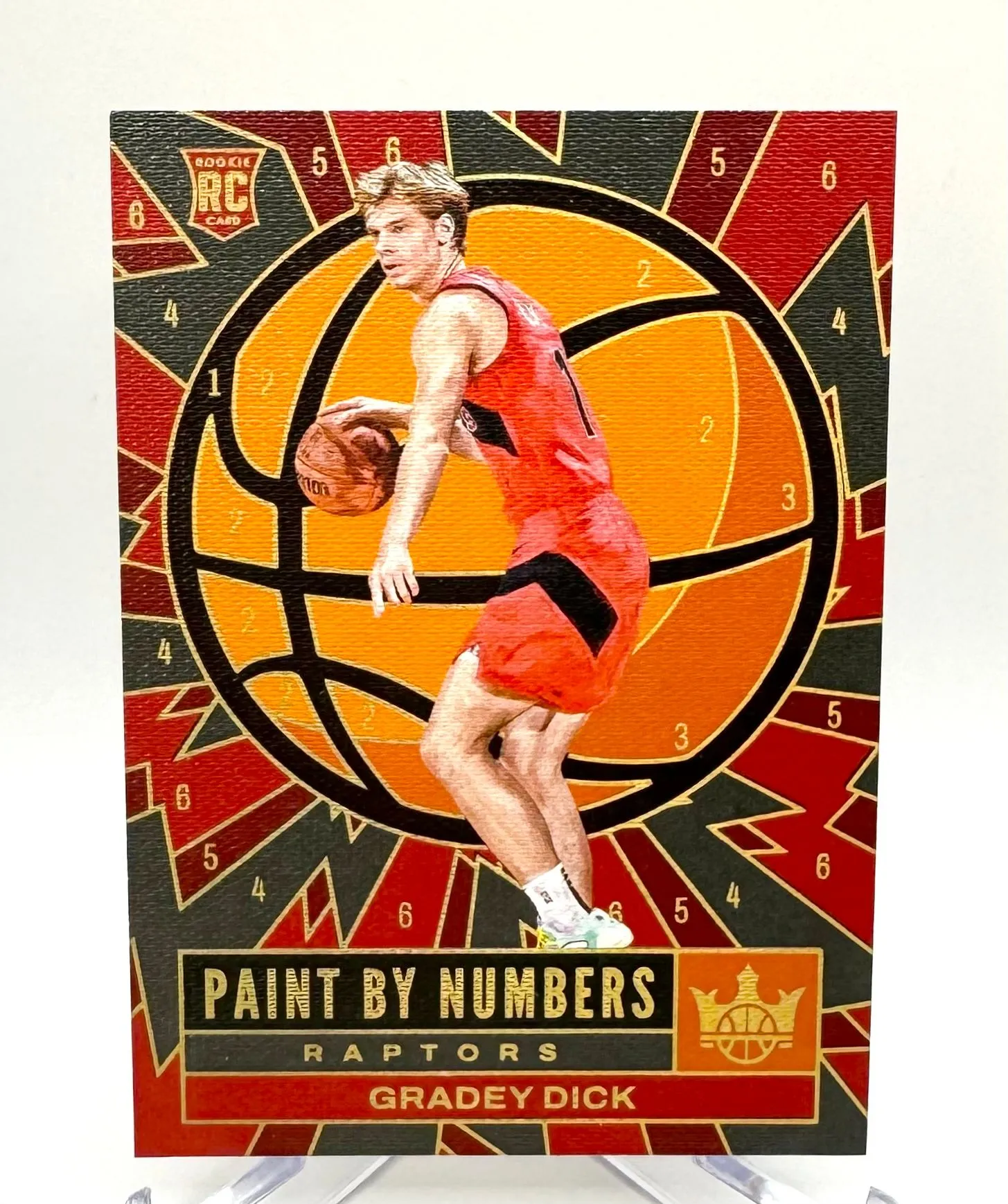 2023-24 Panini Court Kings #4 Paint By Numbers Rookie SP Gradey 