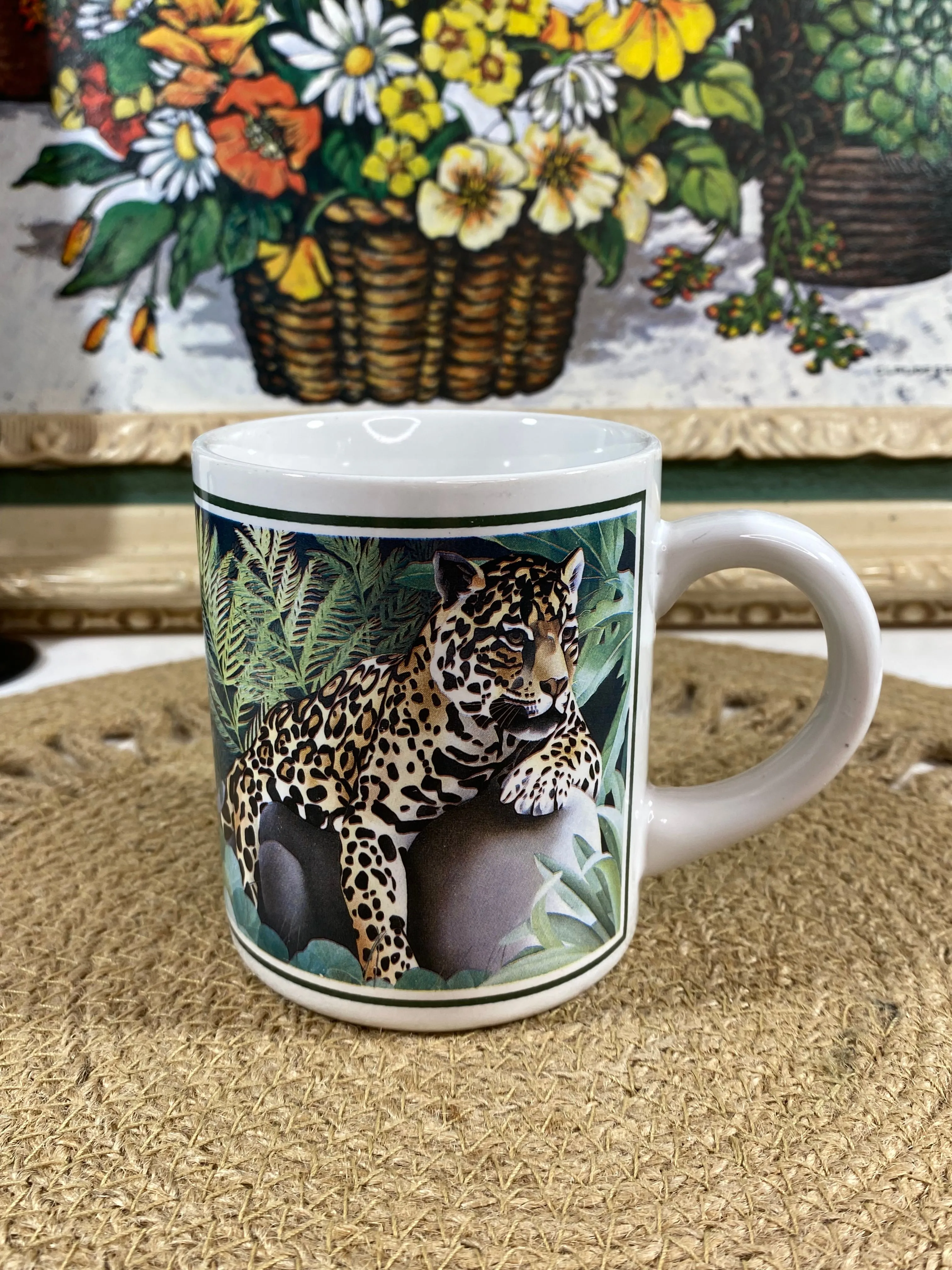 Product image for Vintage Leopard Mug 1985