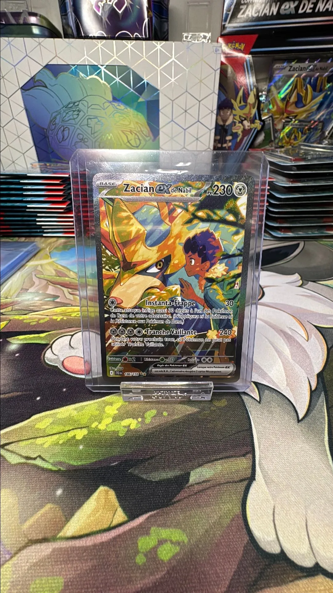Product image for Zacian EX de Nabil ALT EV09 Aventures Ensemble