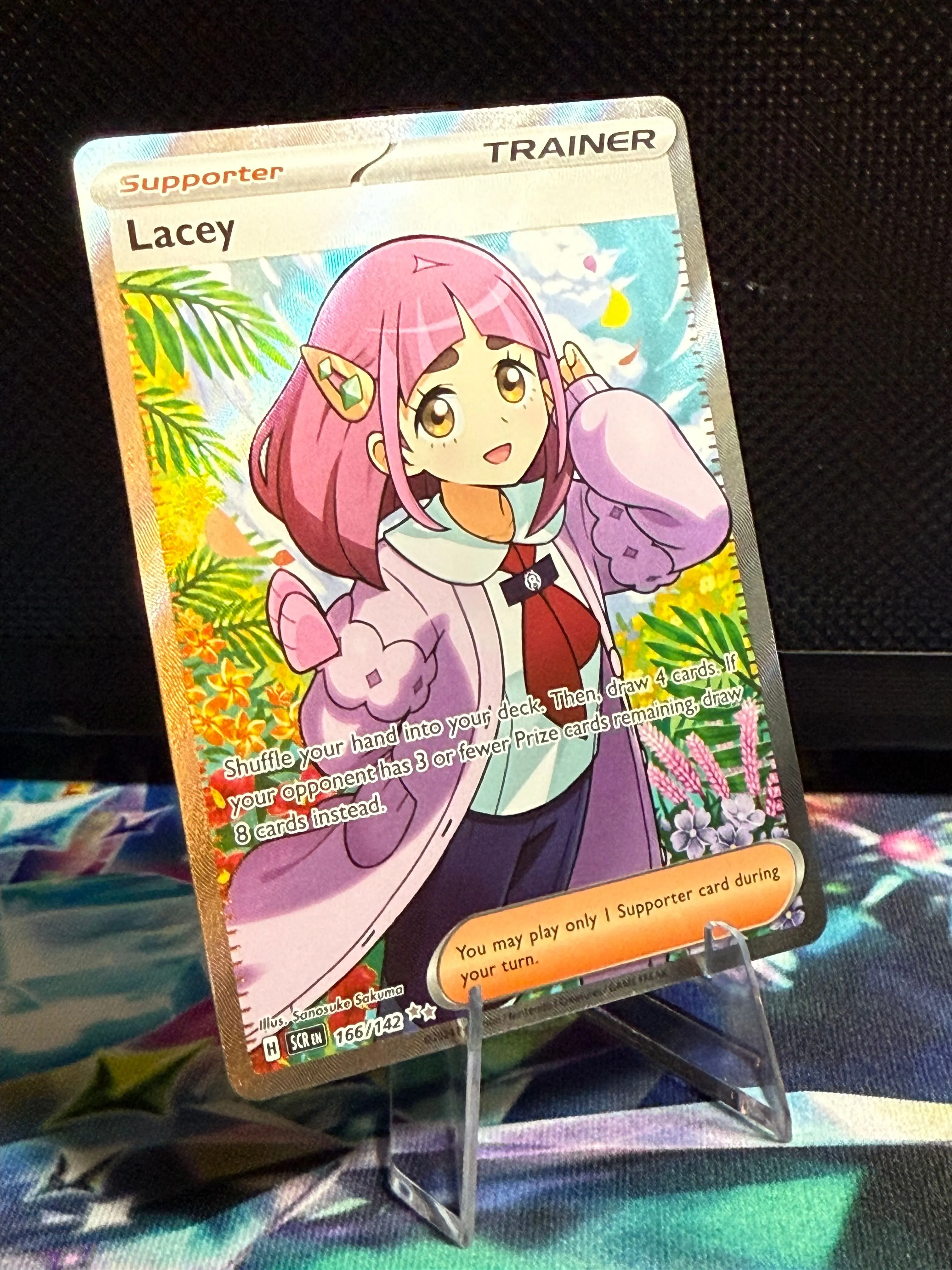 pokemon lacey card Pokemon JP Lacey 231/187 PSA 9