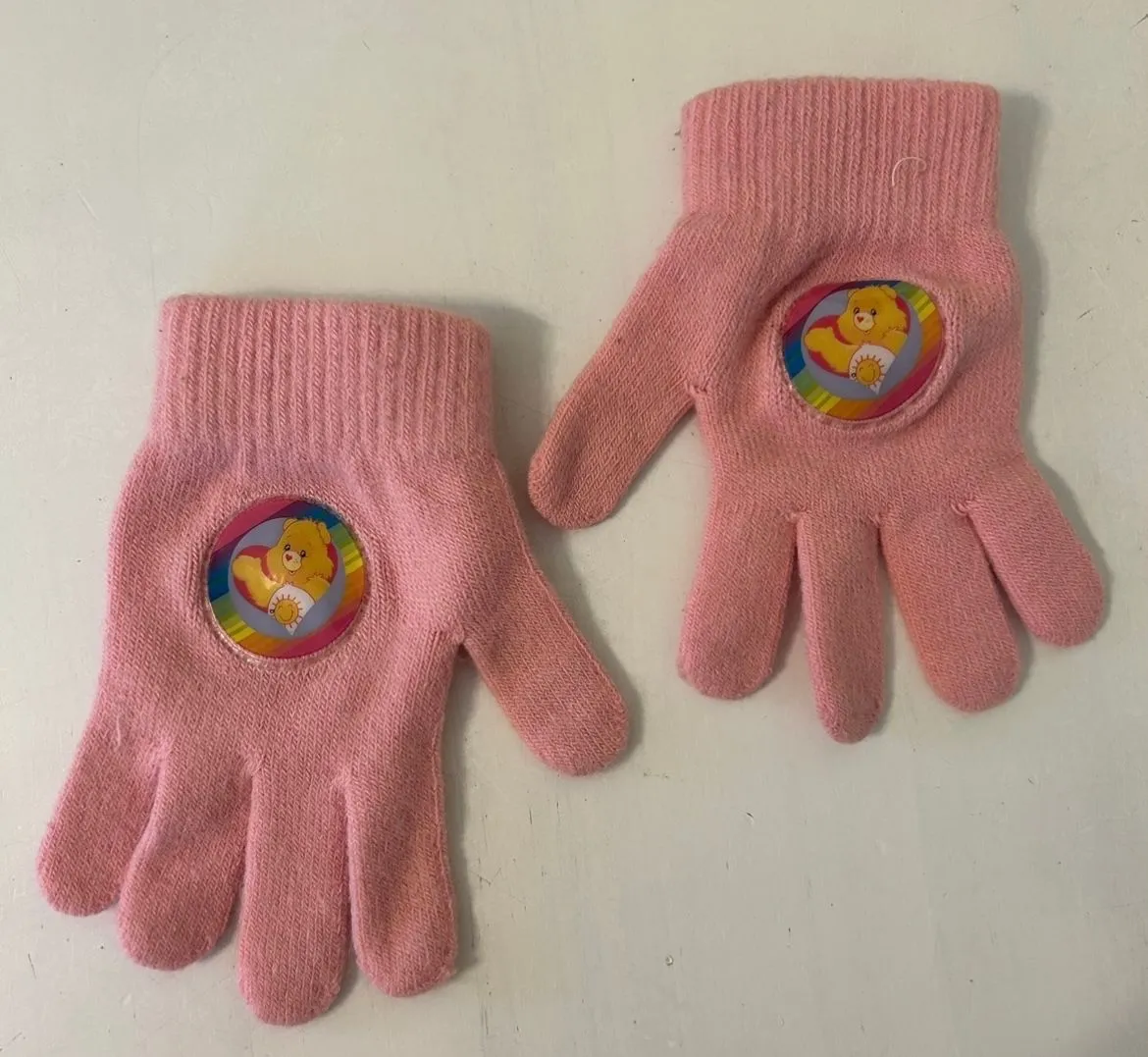 Product image for Care Bears Pink Gloves Item # 9025