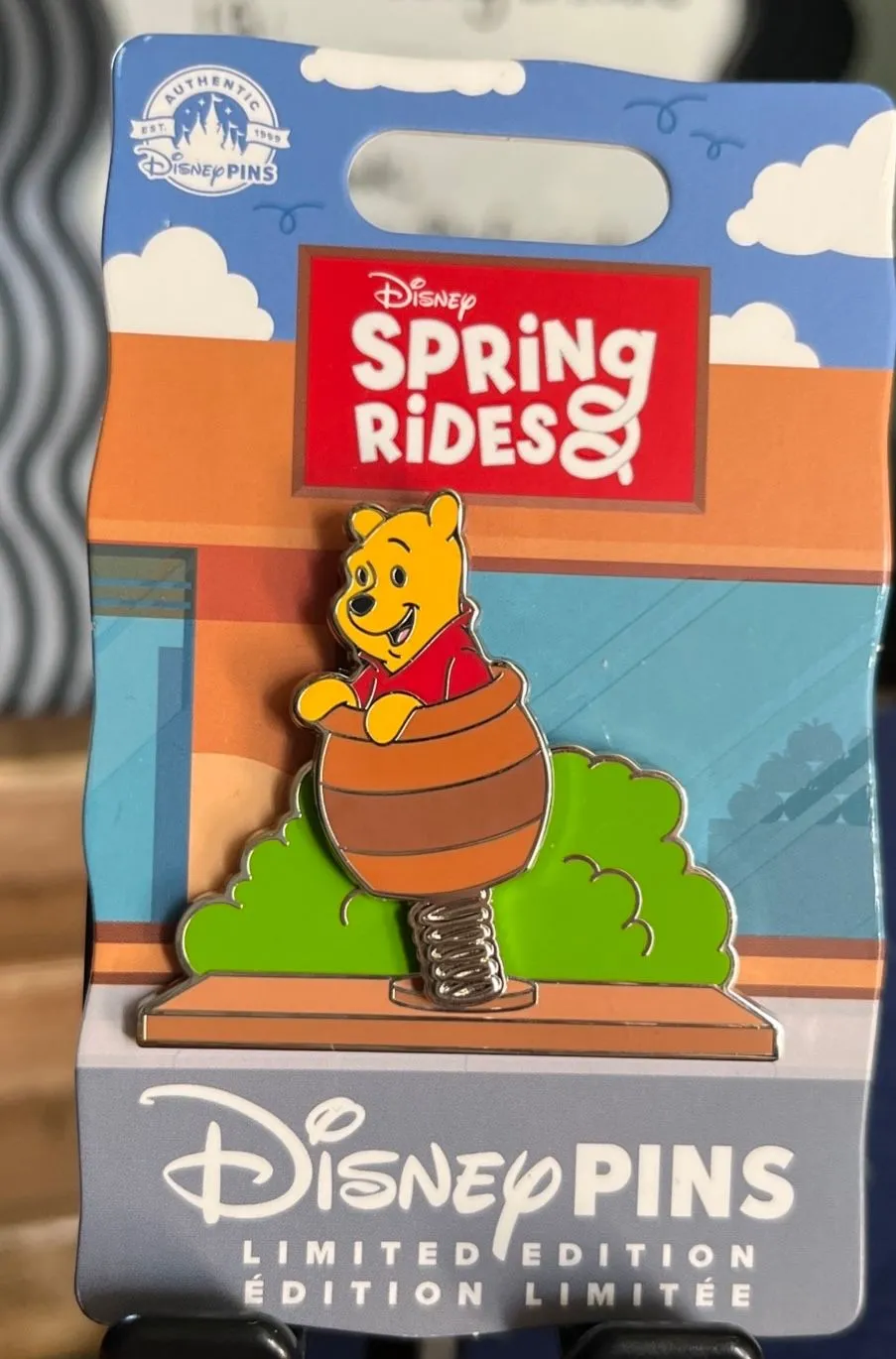 Product image for Winnie the Pooh- Spring Rides LE 4000 Disney Pin