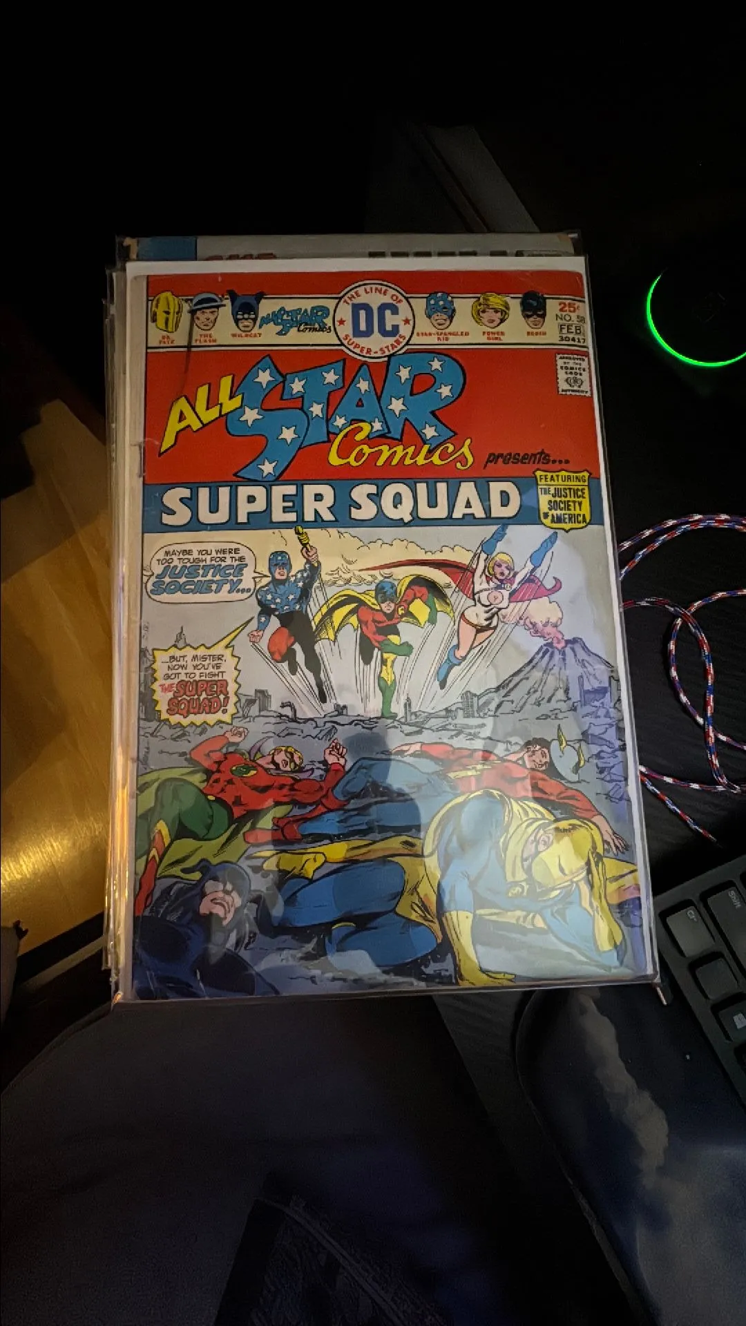 Product image for All star comics presents...Super Squad 58