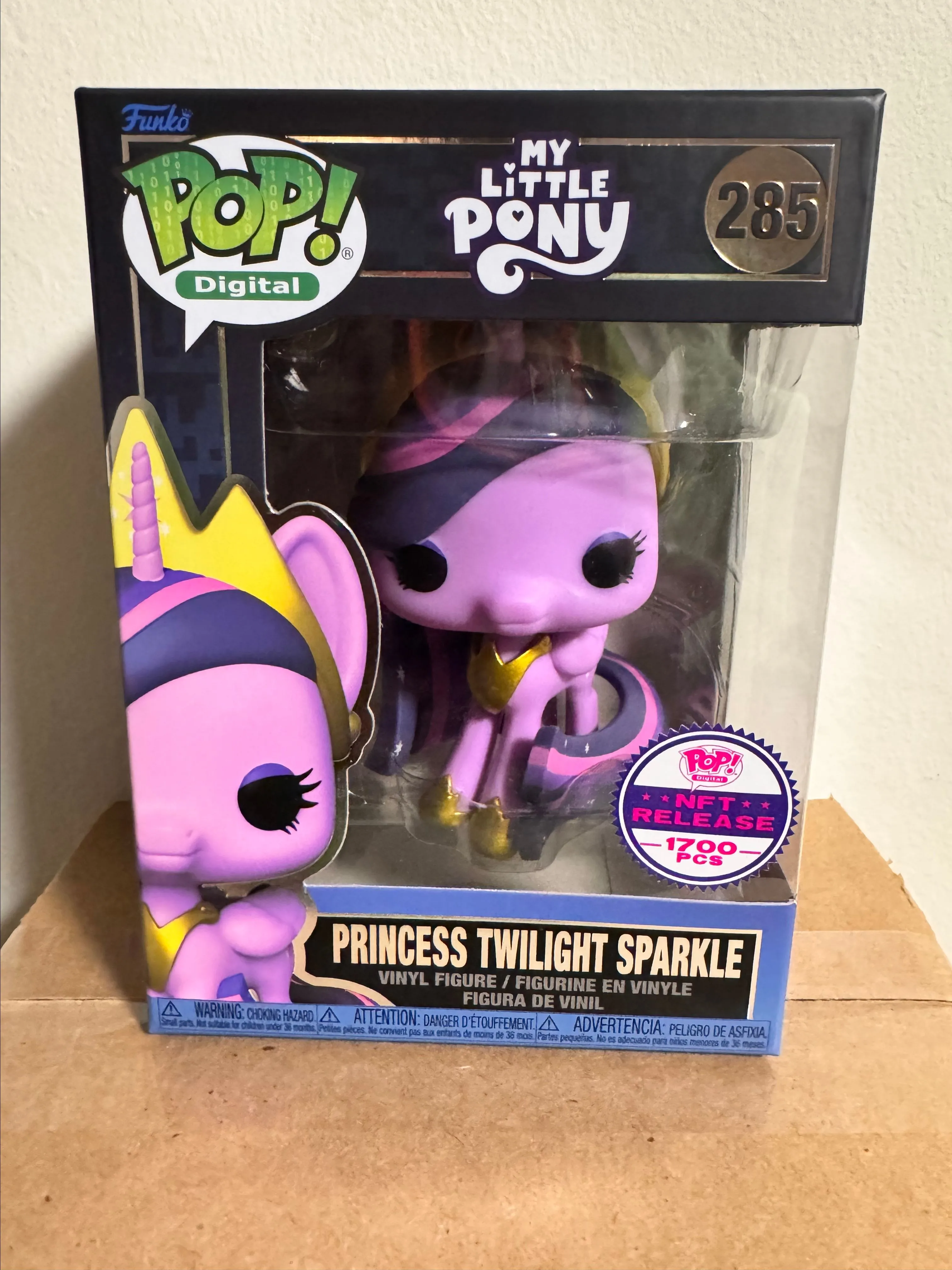 Product image for Funko Pop! My Little Pony Princess Twilight Sparkle NFT Release 1700 pieces