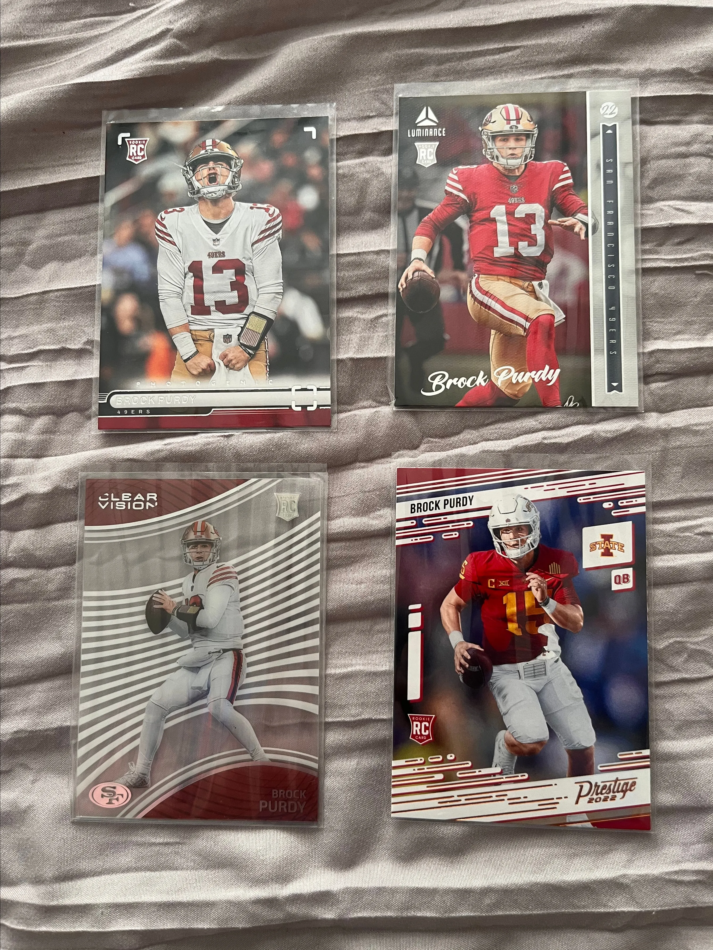 Product image for Brock Purdy RC Lot - 49ers