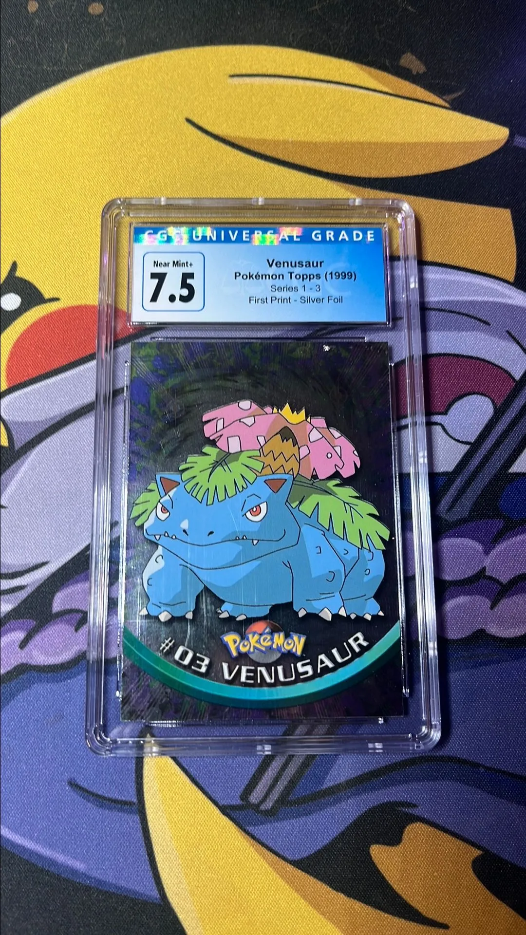 Product image for Venusaur Topps (1999) First Print / CGC 7.5