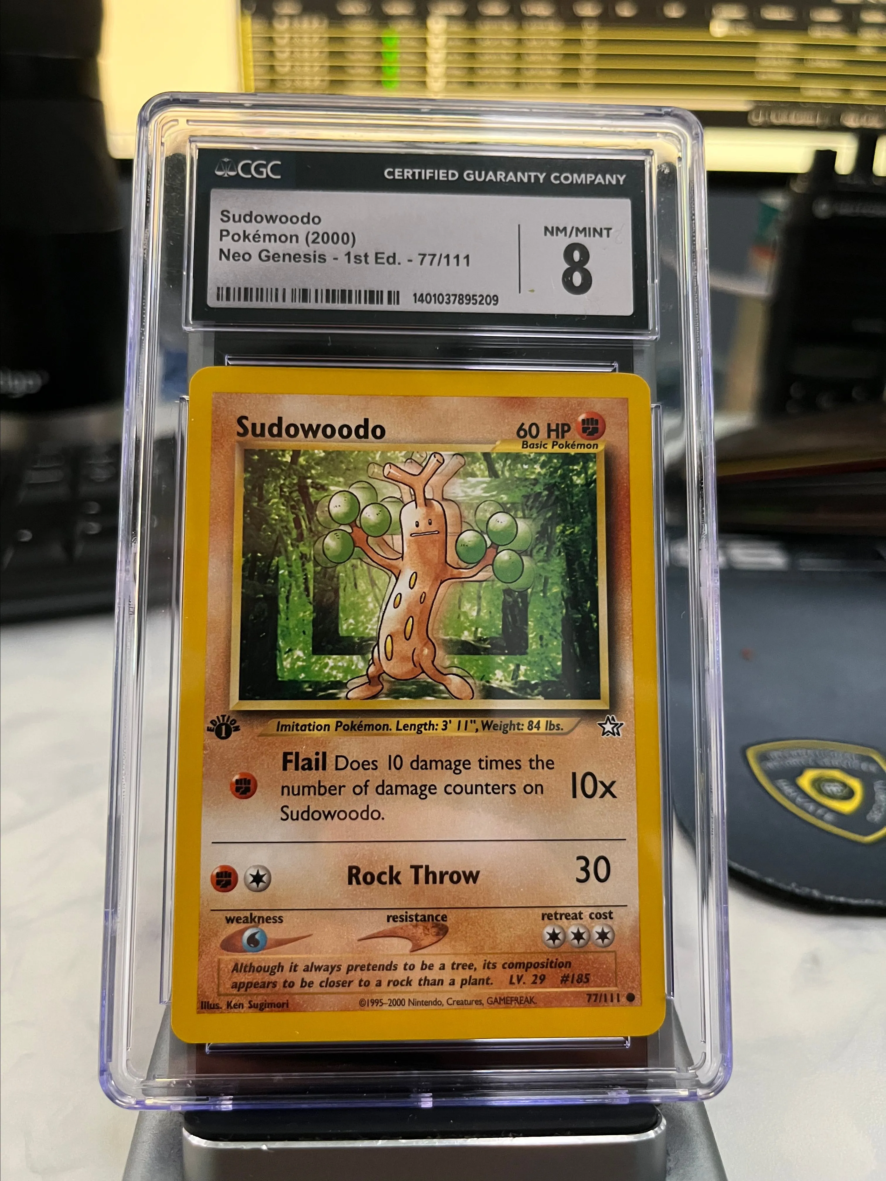 Sudowoodo Pokmon (2000) Neo Genesis - 1st Ed. - 77/111  Whatnot: Shop,  Sell, Connect