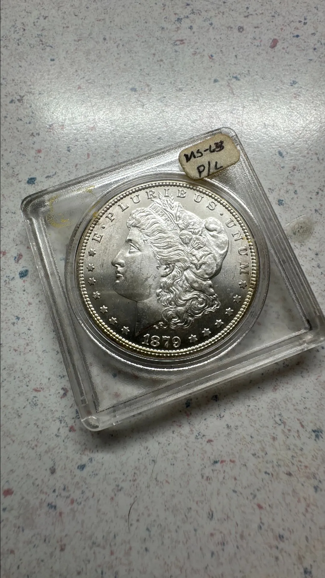 Product image for 1879-S Morgan silver dollar reverse of 79'