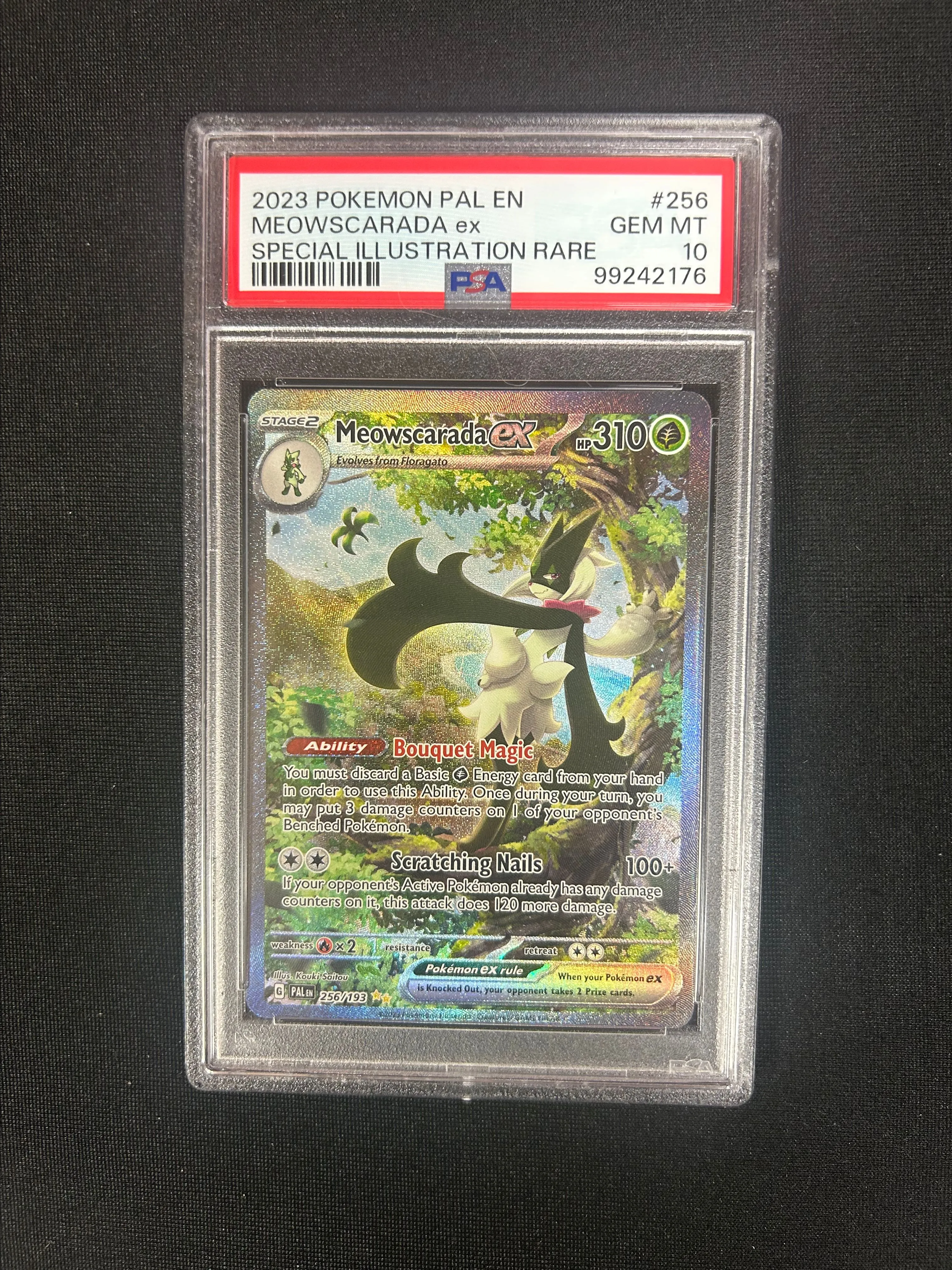 2023 Pokemon Pal En-Paldea Evolved Meowscarada Ex Special Illustration Rare  PSA GEM MT 10  Whatnot: Shop, Sell, Connect
