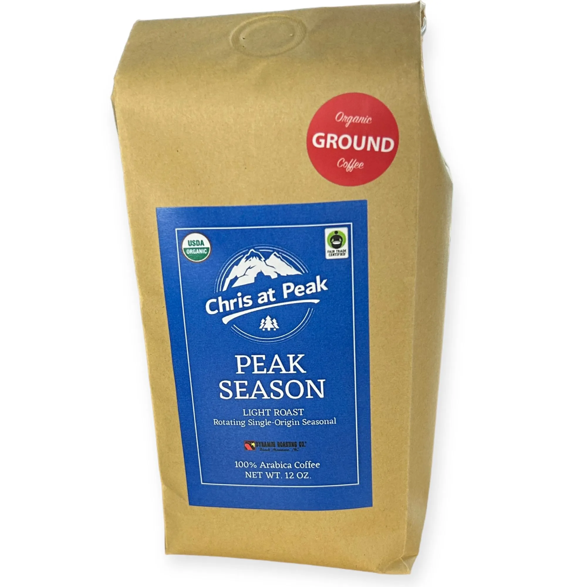 Product image for C2 - "Peak Season" Light Roast Coffee, WHOLE BEAN
