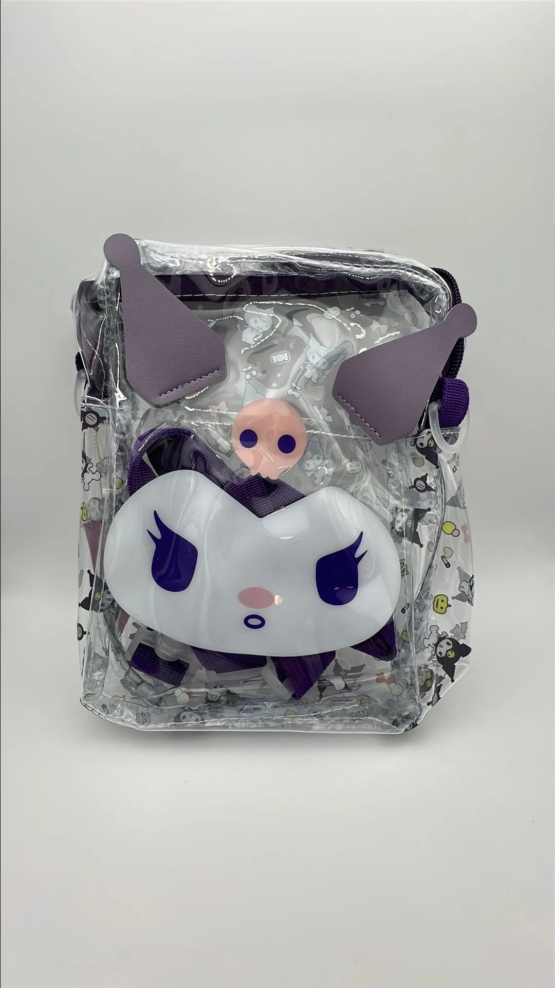 Product image for Kuromi small clear backpack