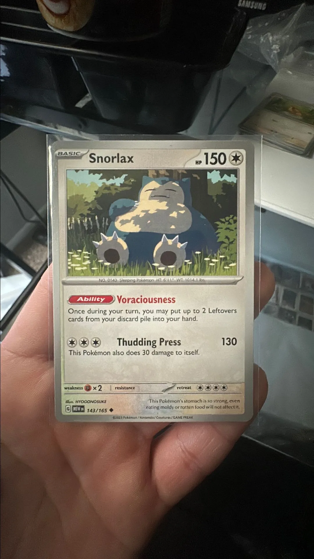 Product image for Snorlax (Scarlet and Violet 151)