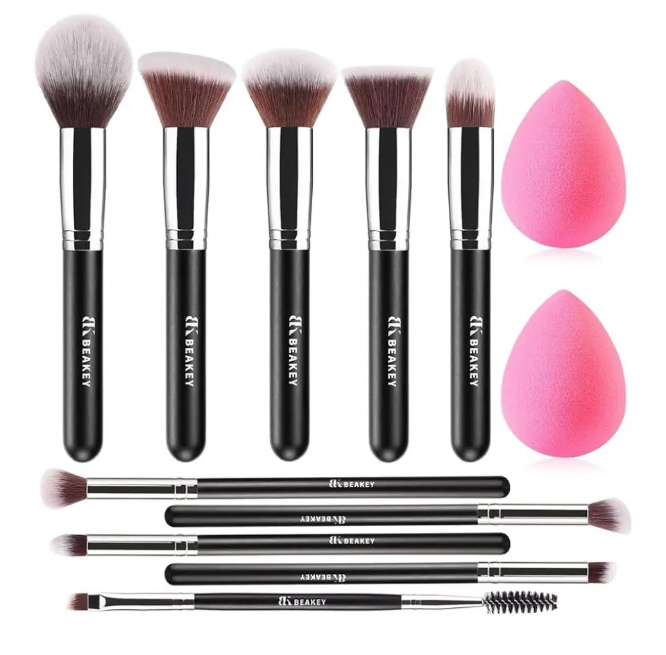 Product image for Makeup Brushes Set, Professional Foundation Eyeshadow Concealer Blush