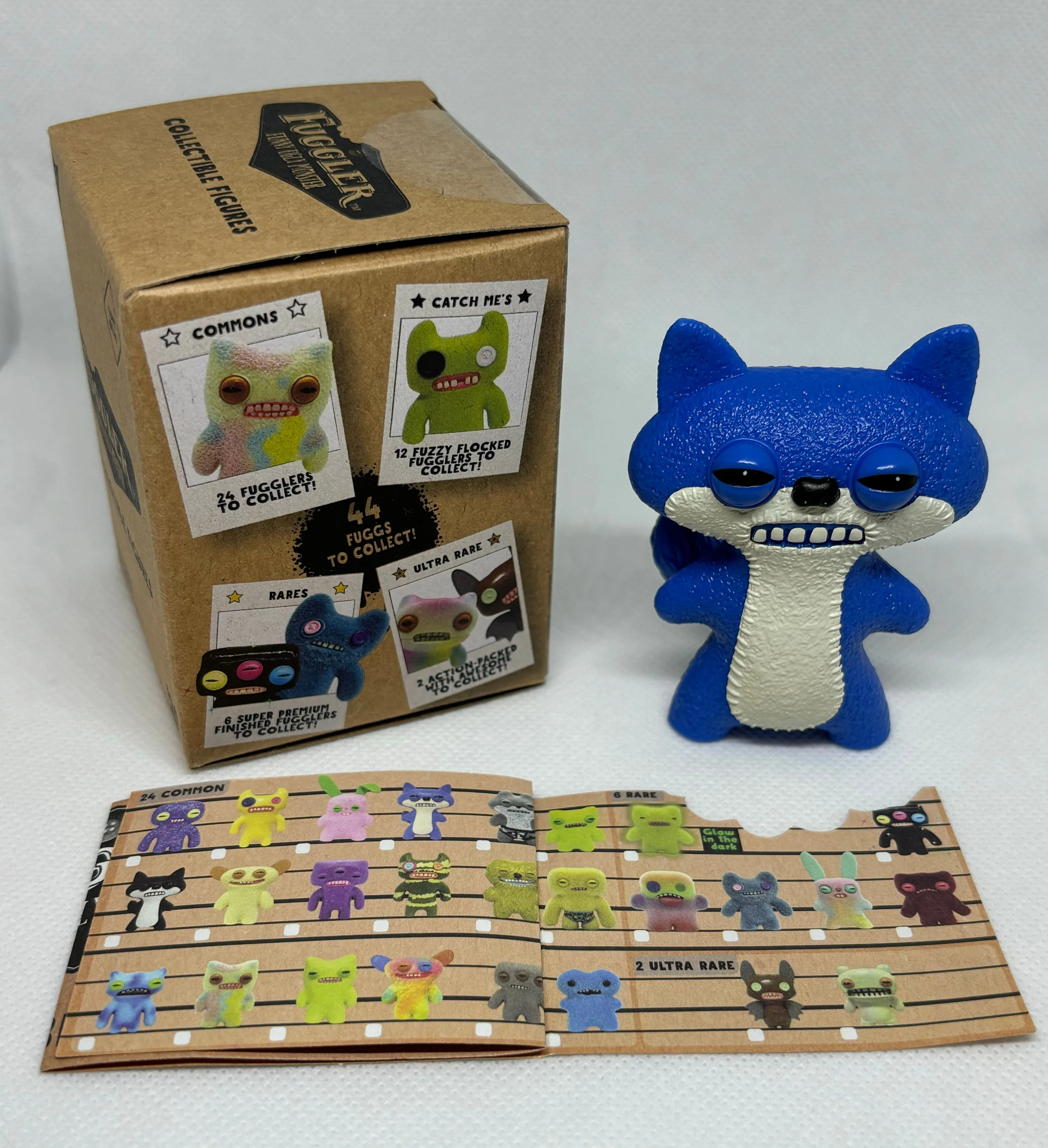 Product image for Fuggler Funny Ugly Monster Collectible Figure - Suspicious Fox Blue