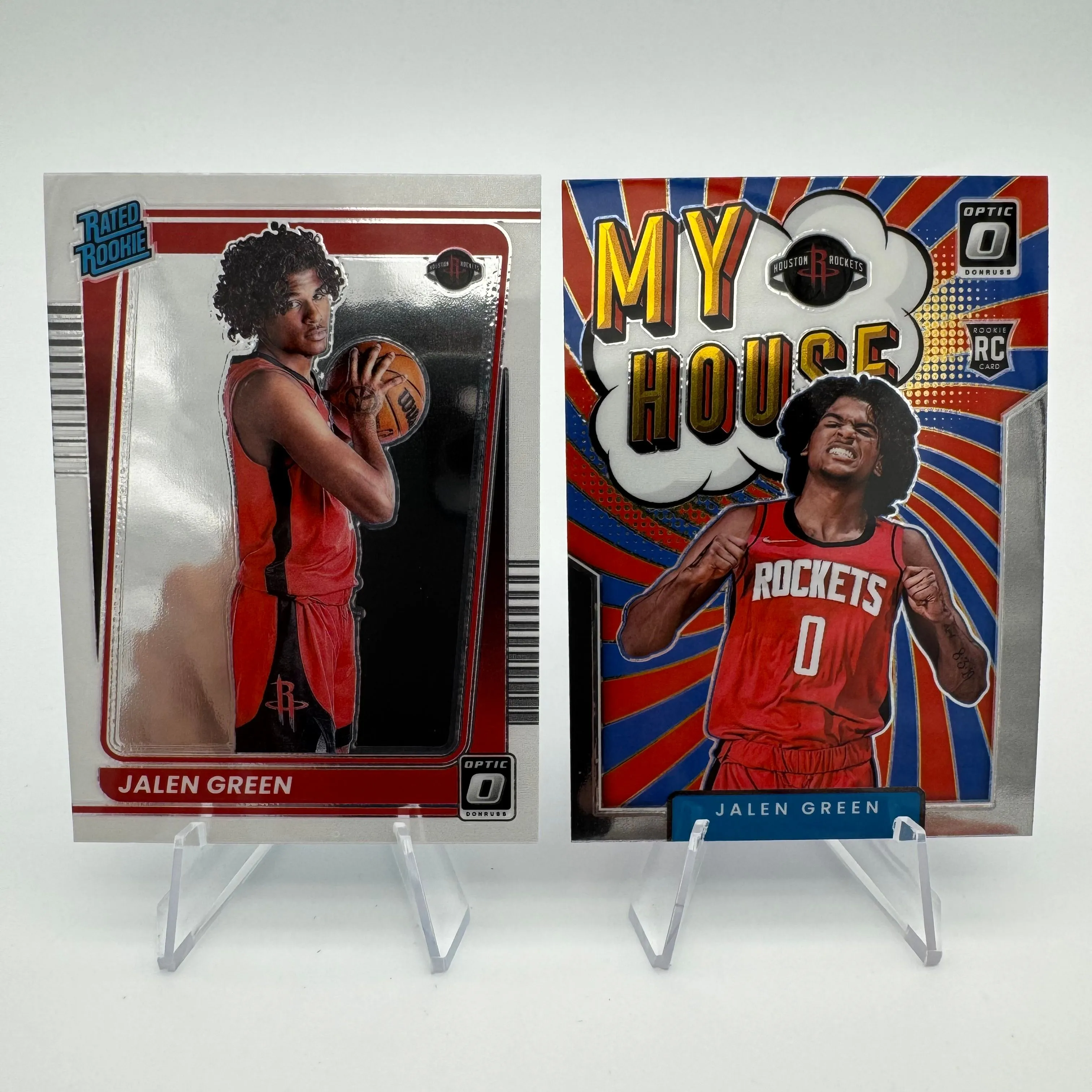 Product image for Jalen Green 2021-21 Panini Optic Rated Rookie