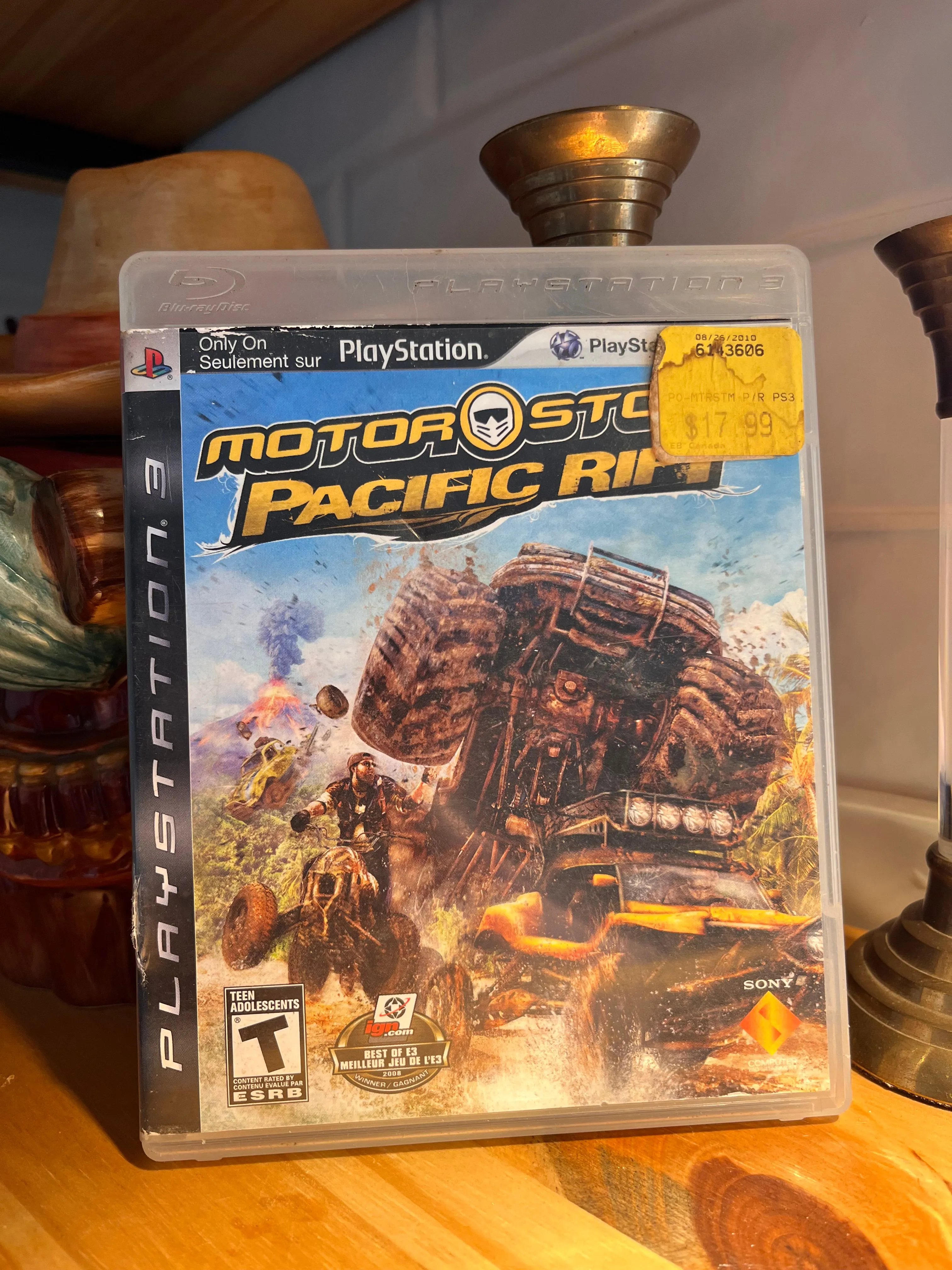 Product image for PlayStation 3 Motor Storm Pacific Rim Video Game