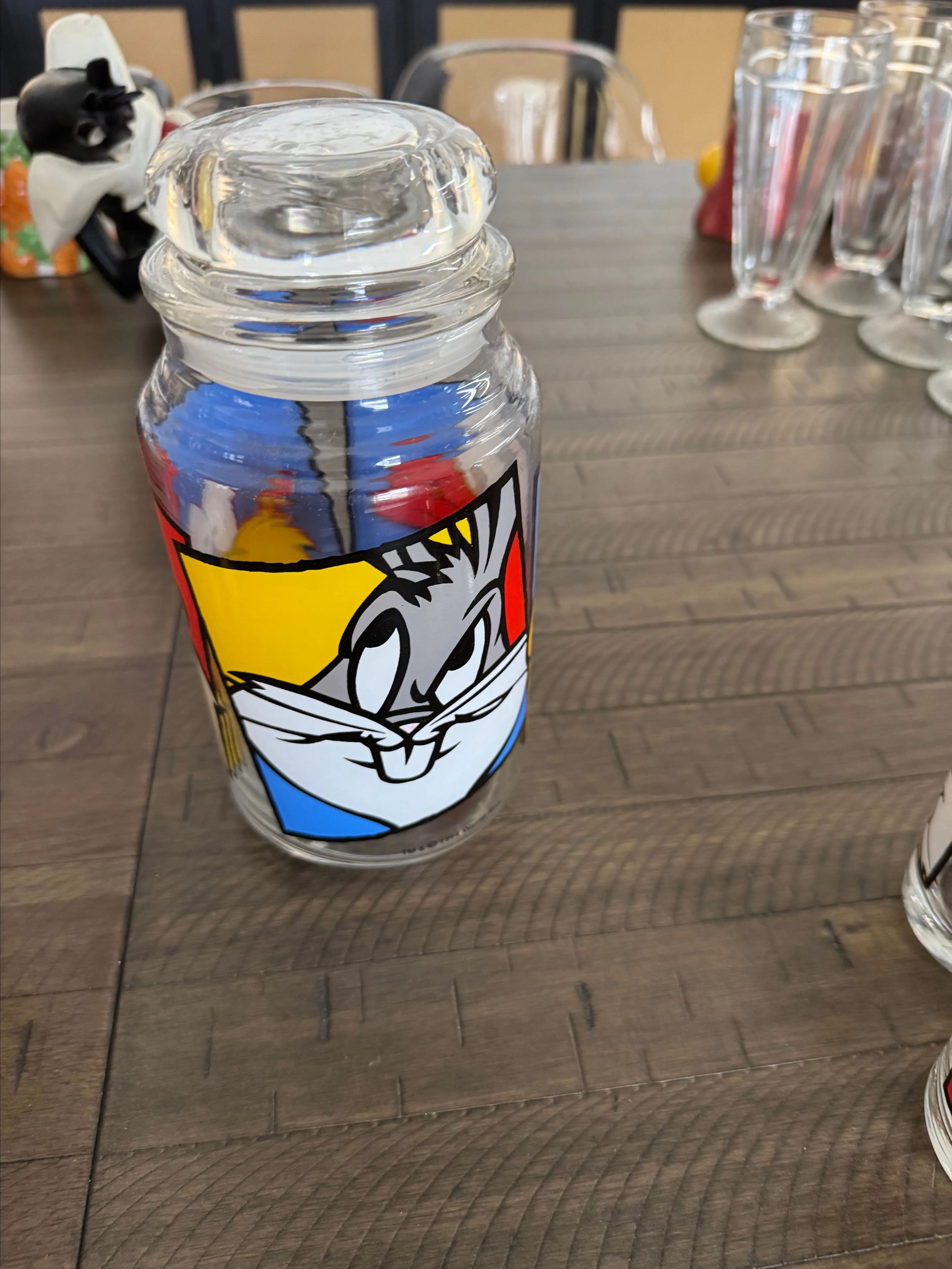 Product image for Looney tunes glass set