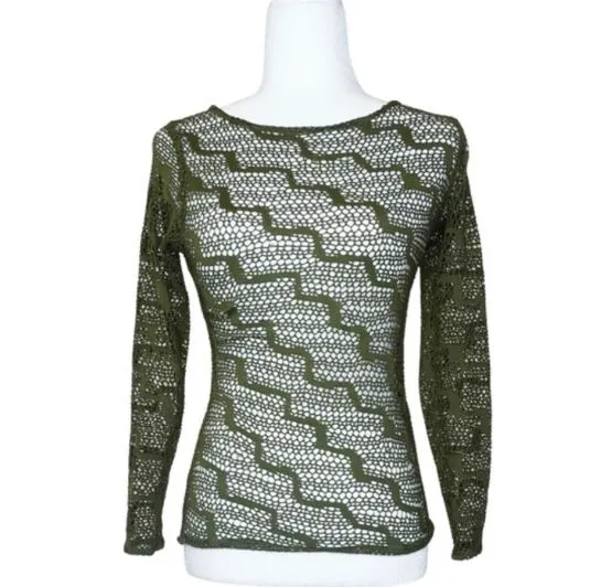 Product image for NEW! Olive Lace Body Stocking Sizes S-XL