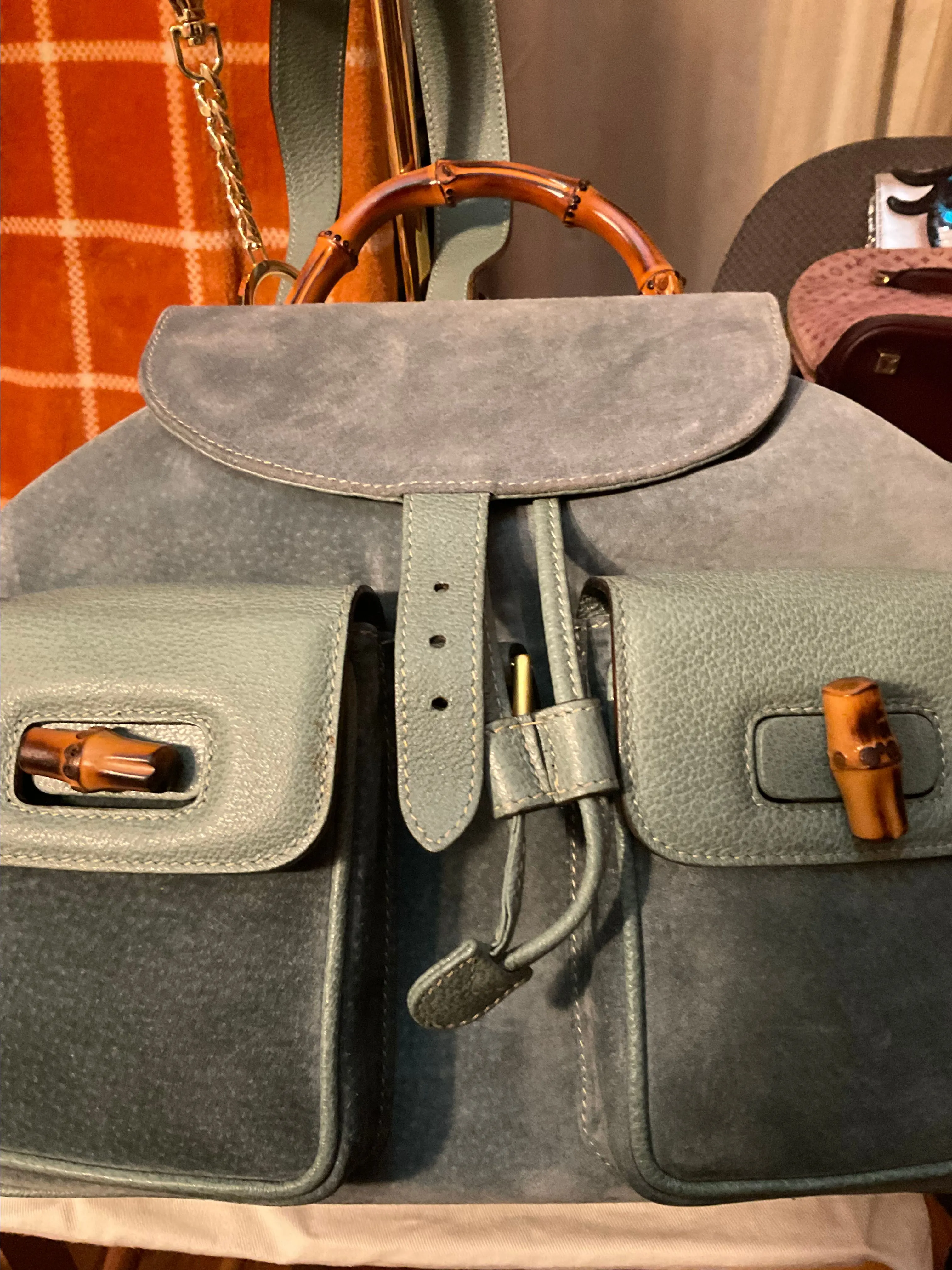 Product image for Gucci backpack bamboo