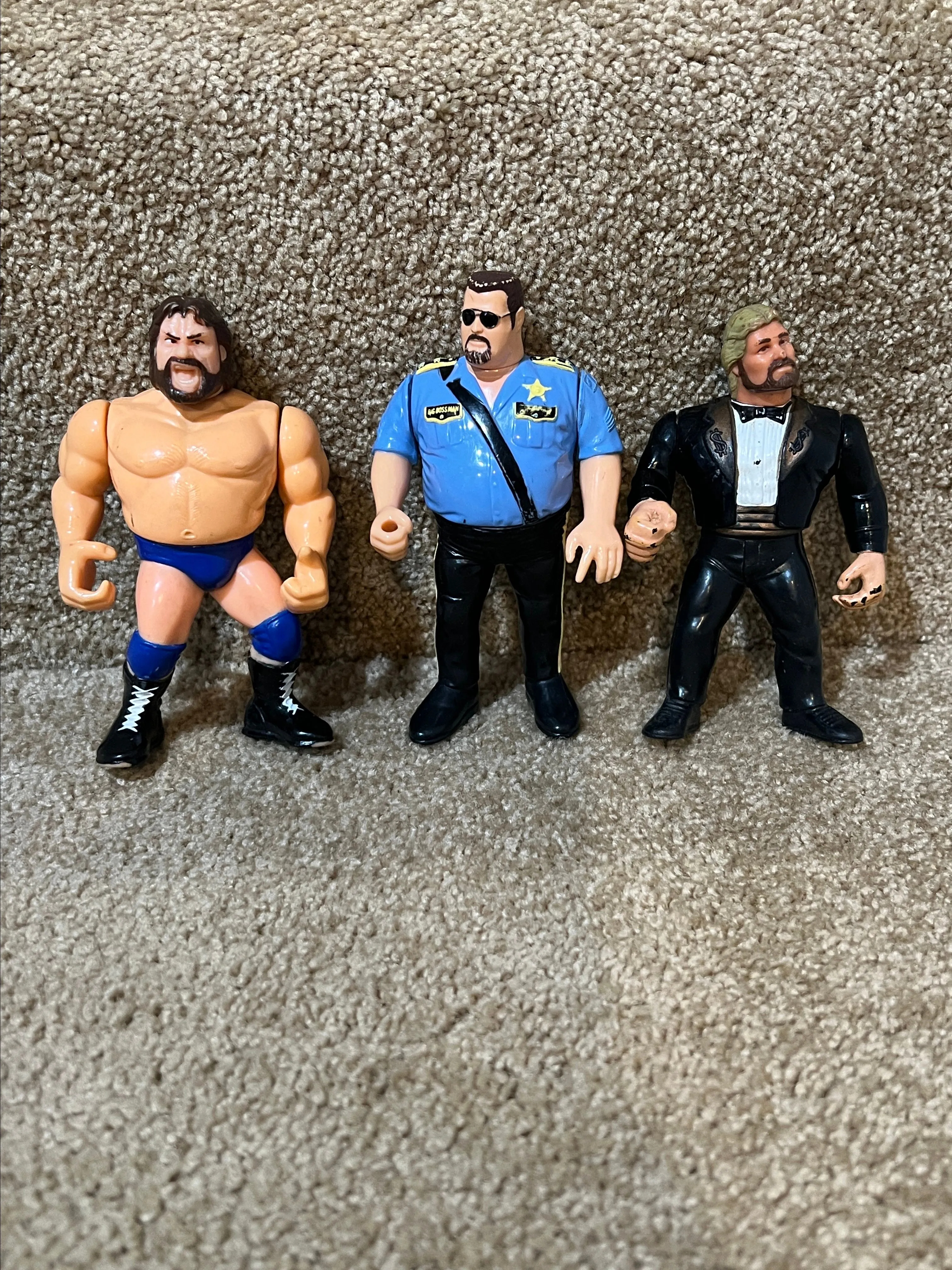 Product image for Wwe Million Dollar Man Ted Dibiase Big Boss man Hacksaw Jim Hasbro Figure Wwf