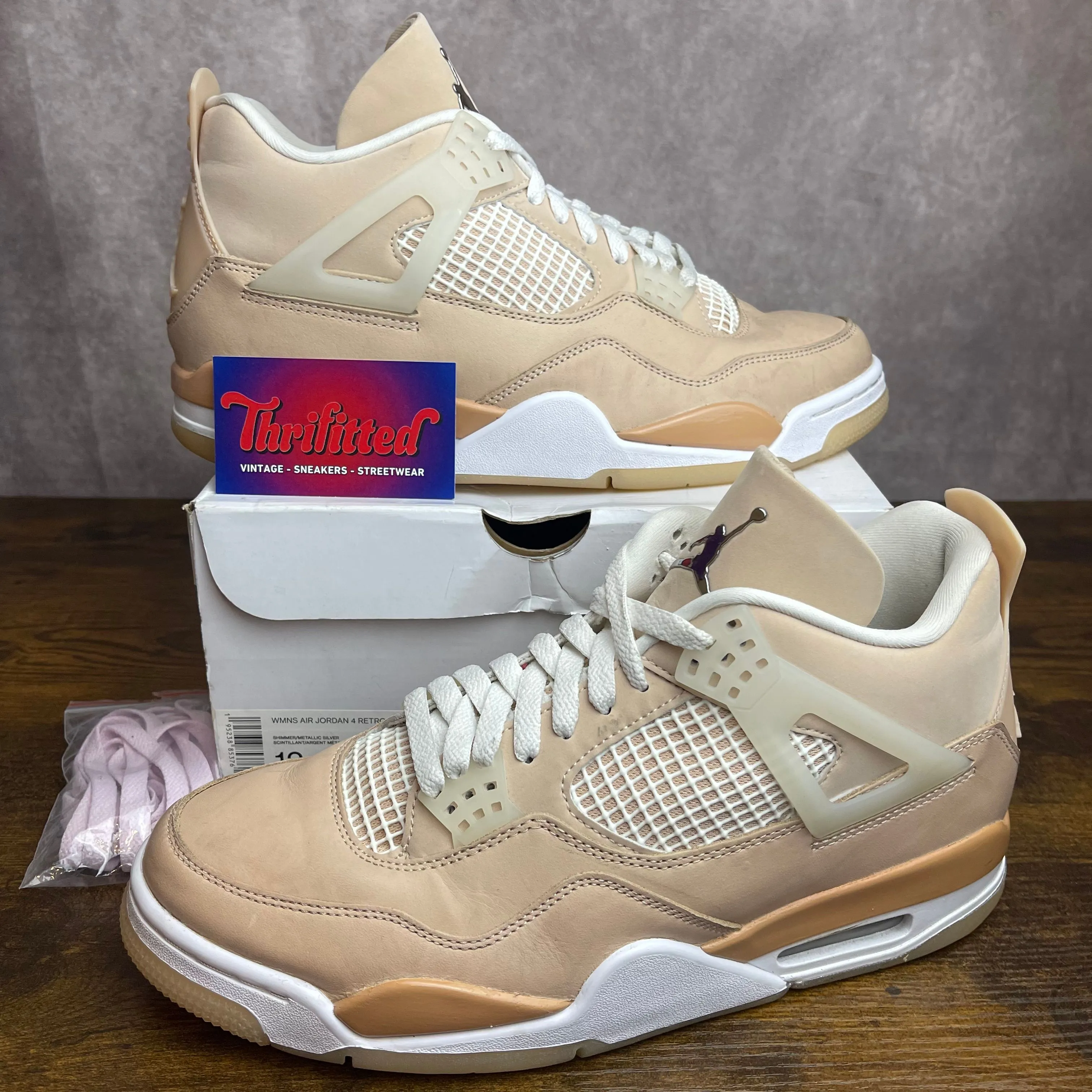 tan jordan 4