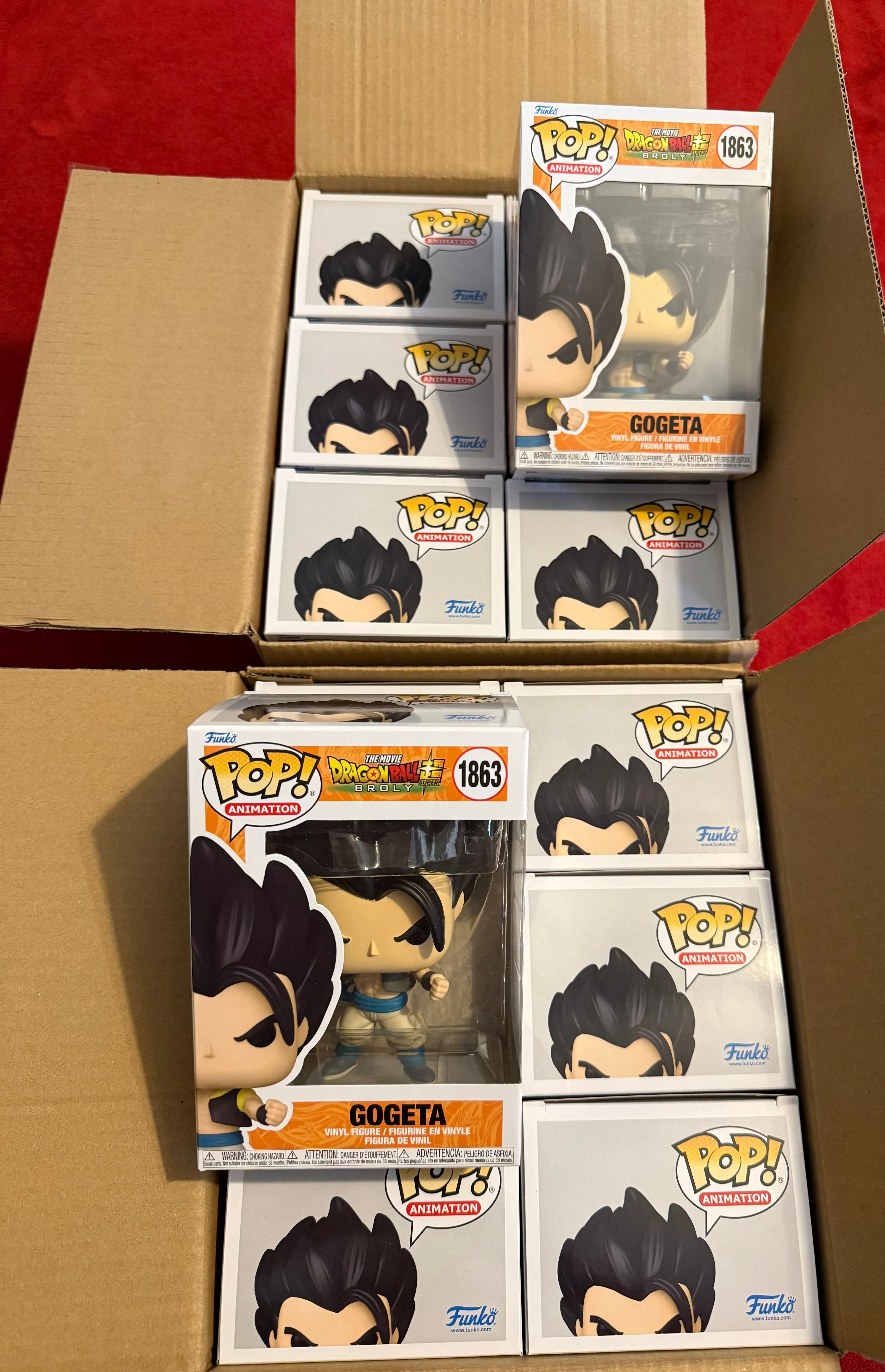 Product image for Funko Pop! Animation: Dragon Ball Super: Broly - Gogeta #1863 ALL 12 COMMONS