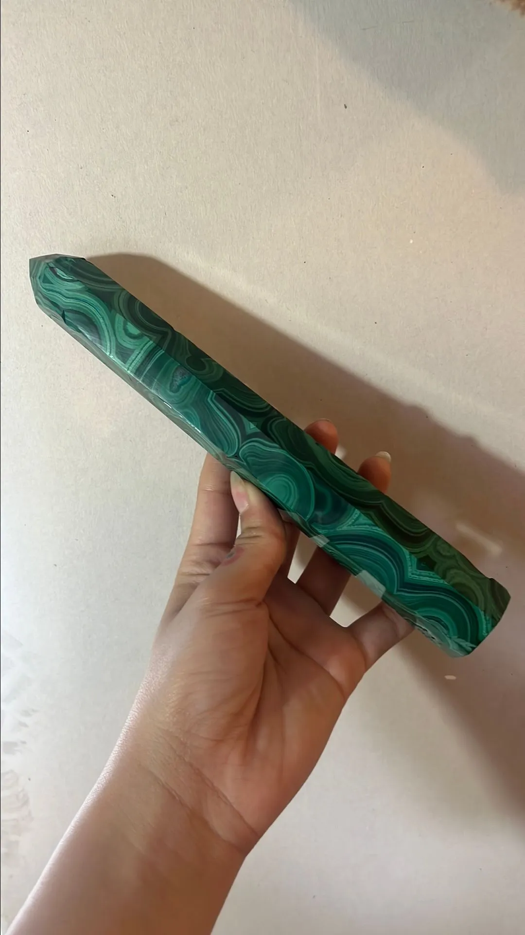 Product image for Extra Large Malachite Tower