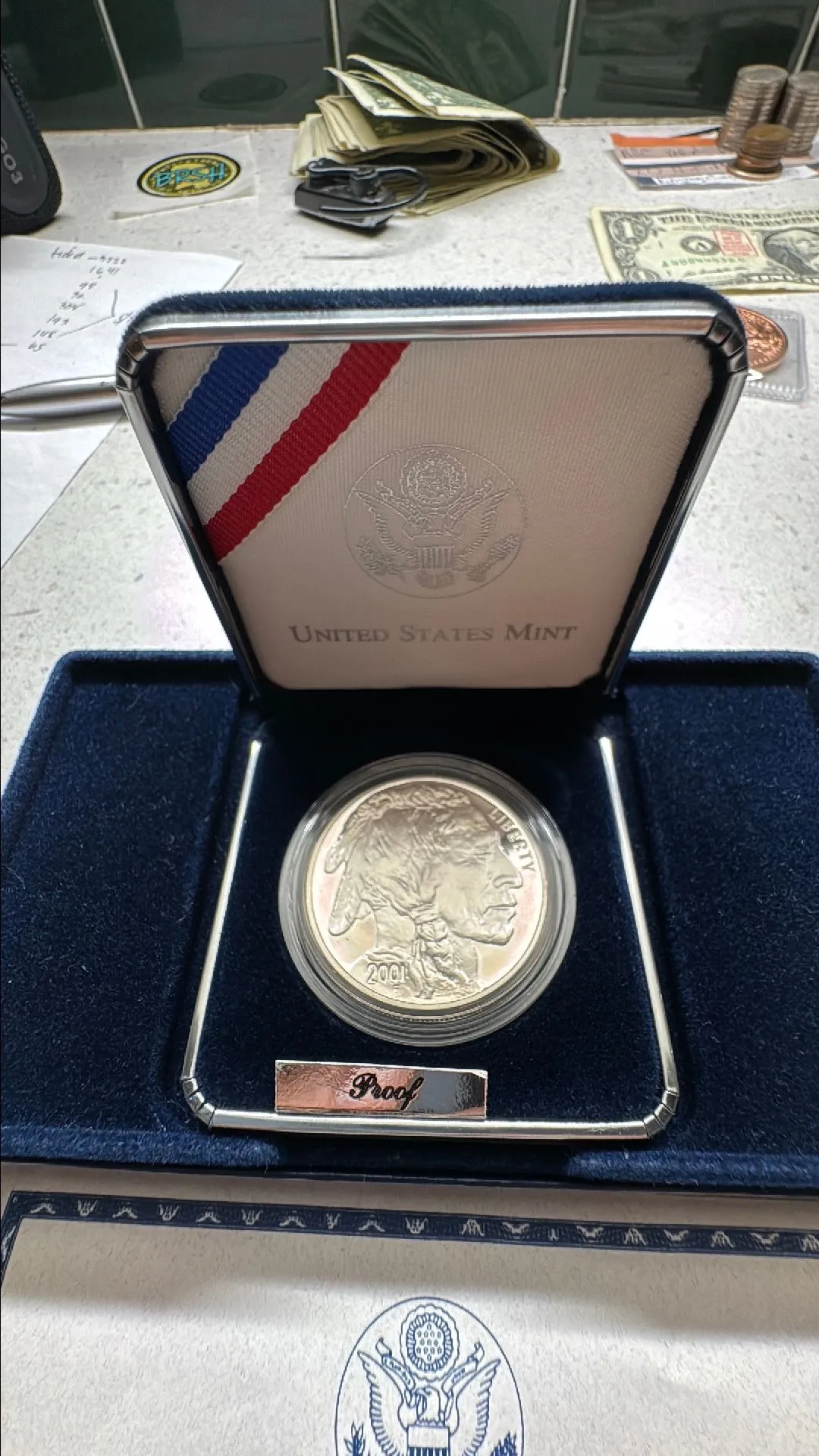 Product image for 2001-P American Buffalo proof