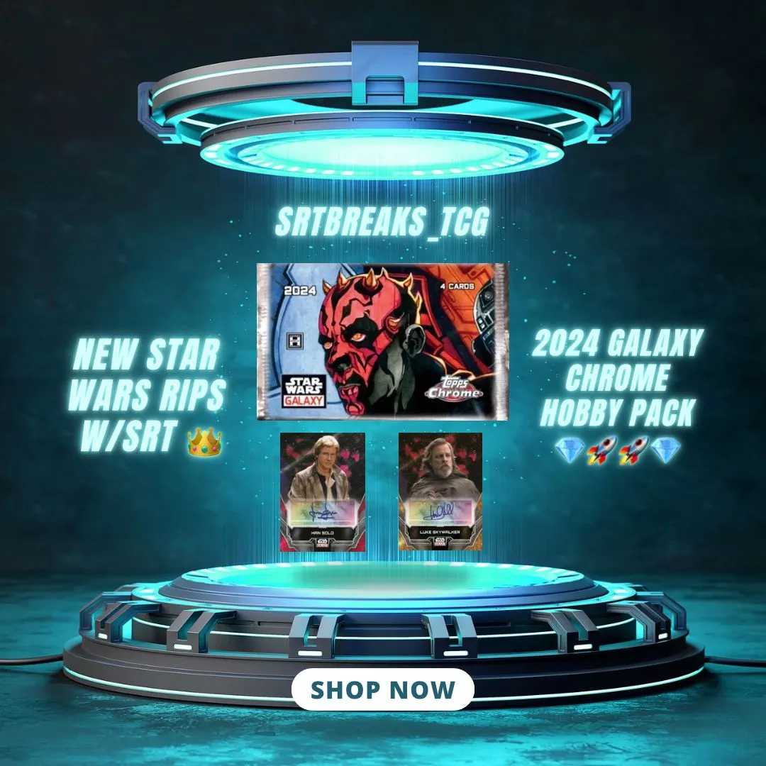 Product image for A2. Star Wars 24 Chrome Galaxy (1) Hobby Pack !