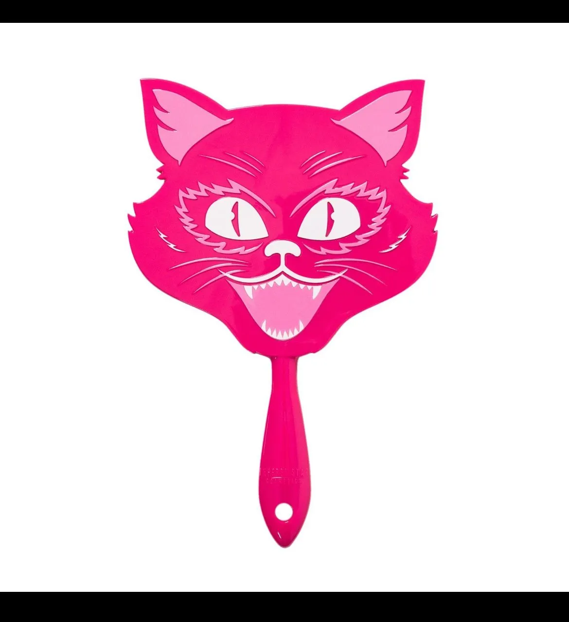 Product image for JEFFREE STAR MIRROR NINE LIVES PINK CAT MIRROR