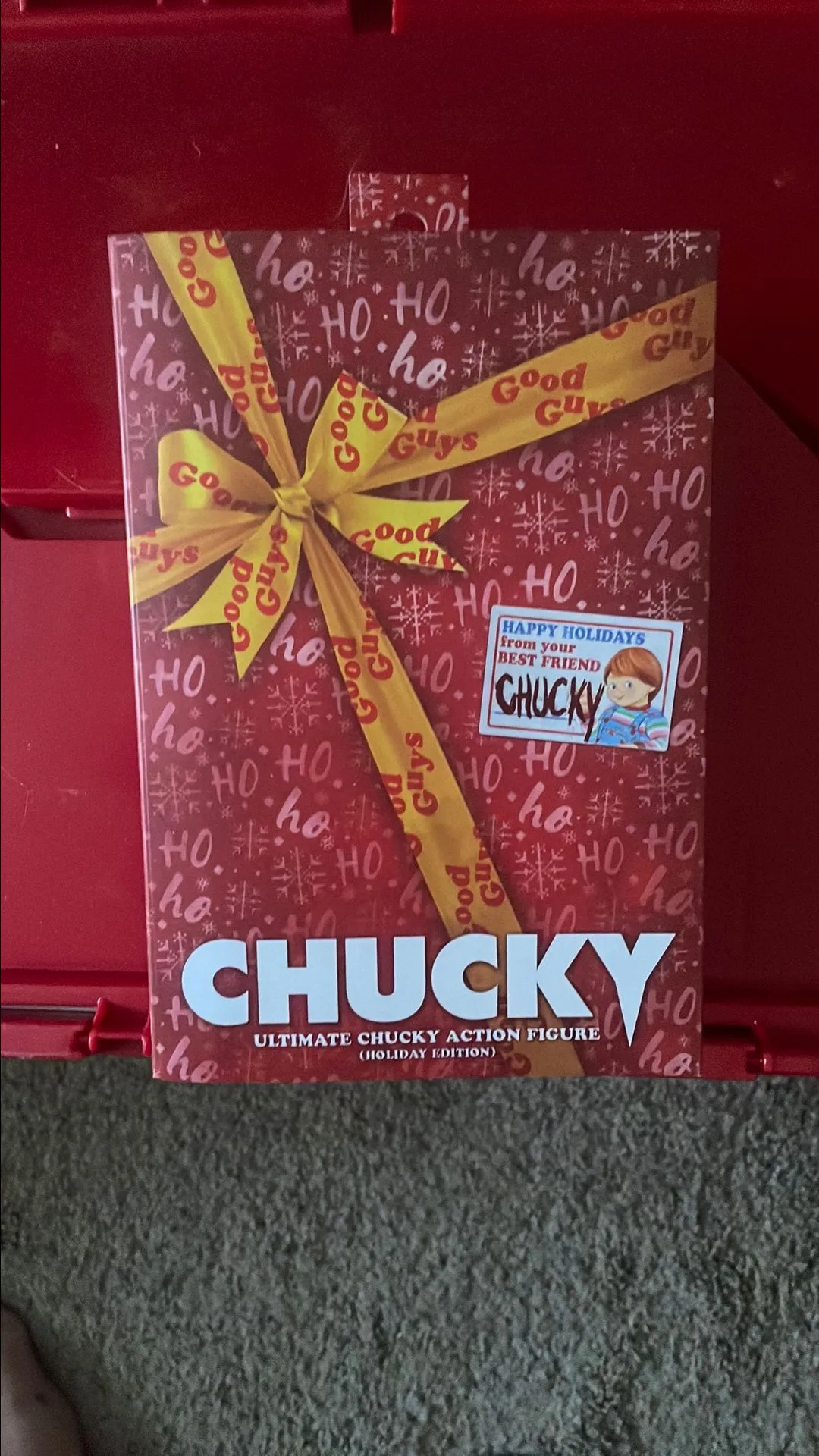 Product image for Ultimate Chucky, action, figure, holiday, edition OBO