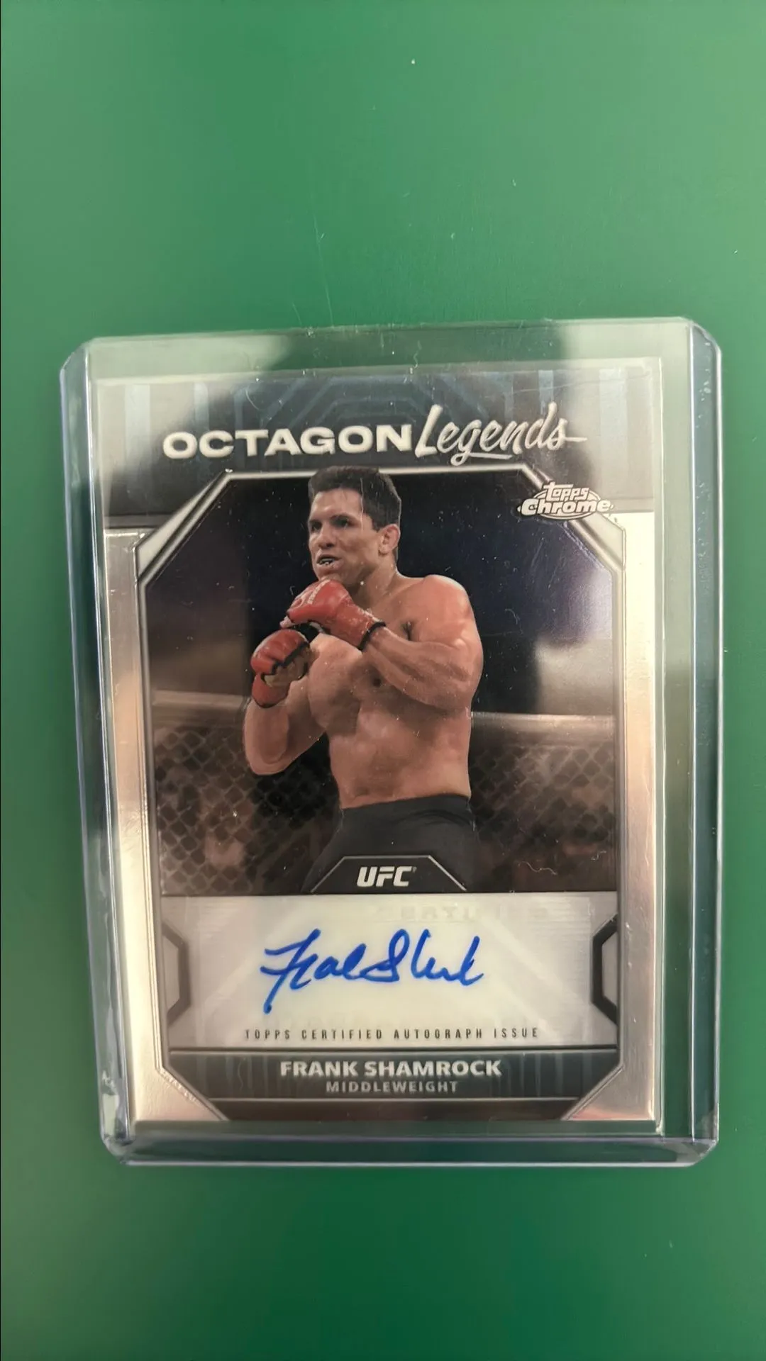 Product image for Frank Shamrock UFC Chrome Auto #OLA-FSH