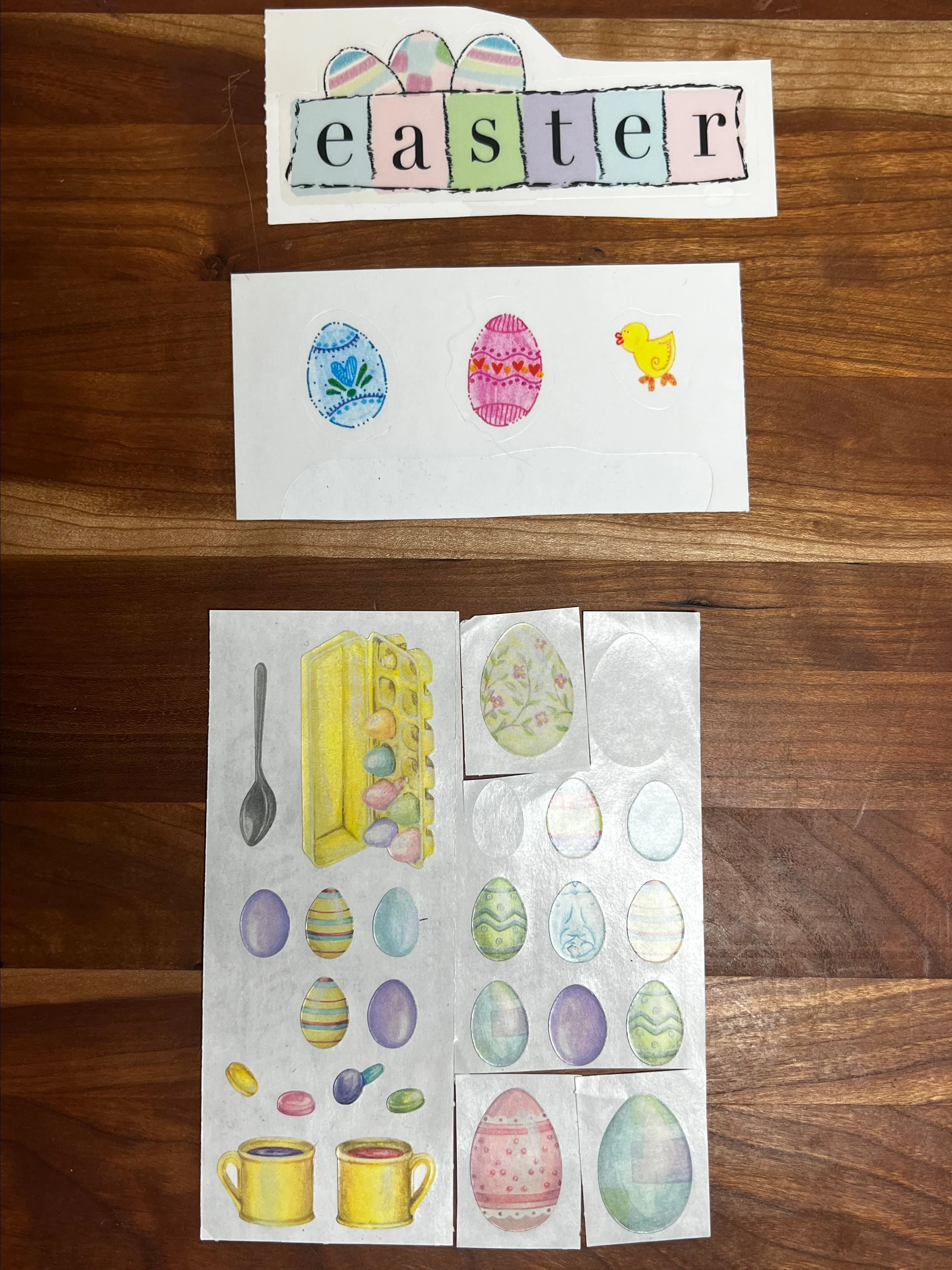 Product image for 0011. Easter themed Stickers