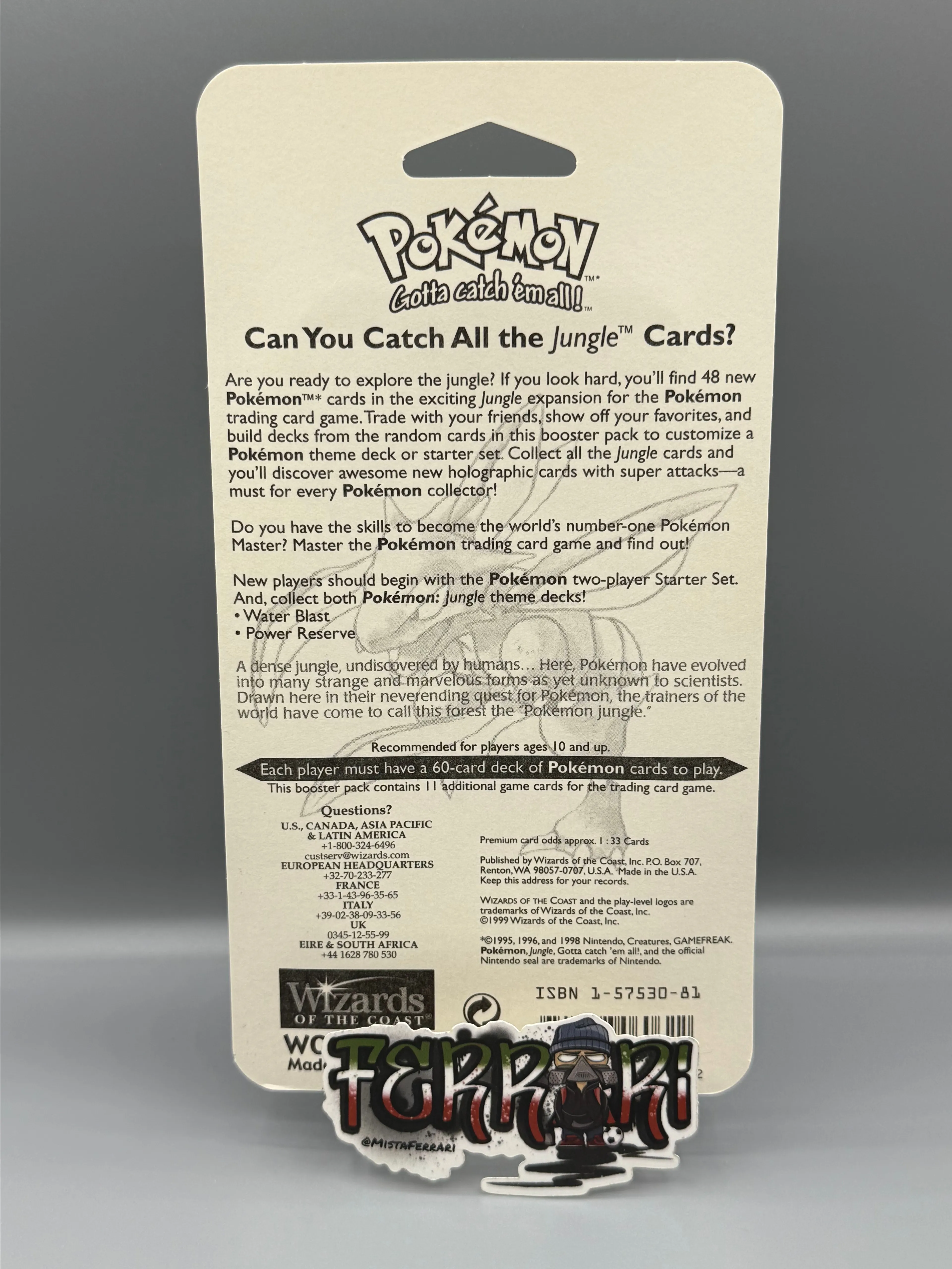 pokemon cards jungle pack 1999 WOTC Pokemon Jungle Unopened Foil Pack Scyther PSA 10 *7644 – Baseball  Card Exchange main image 0