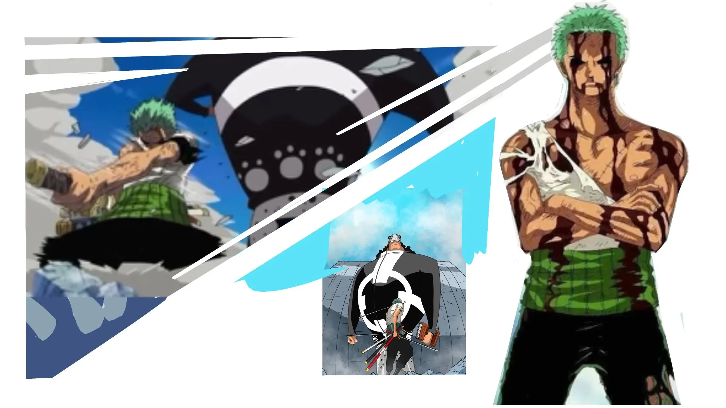 Product image for Zoro vs Kuma