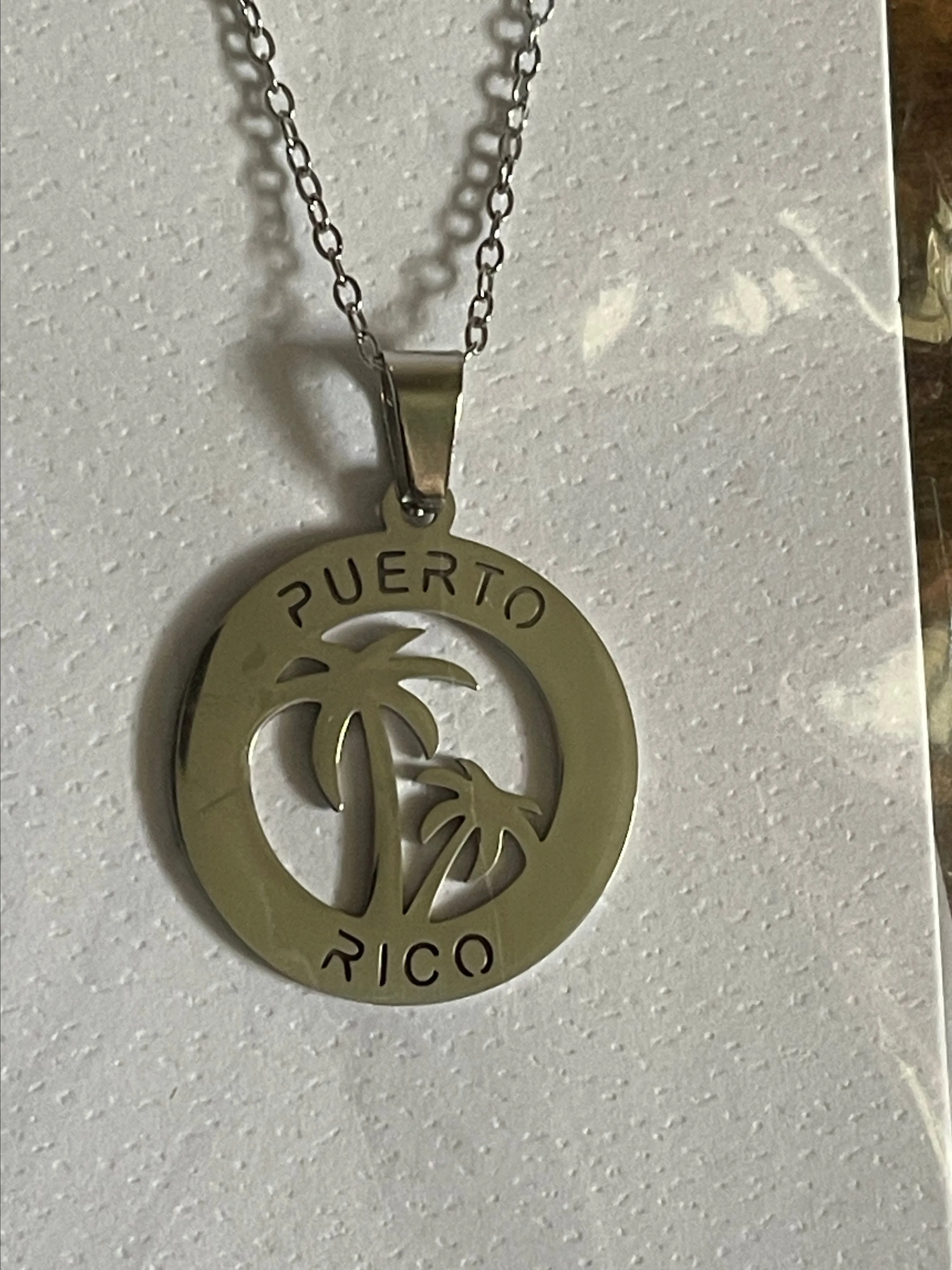 Product image for Puerto Rico Necklace Stainless Steel