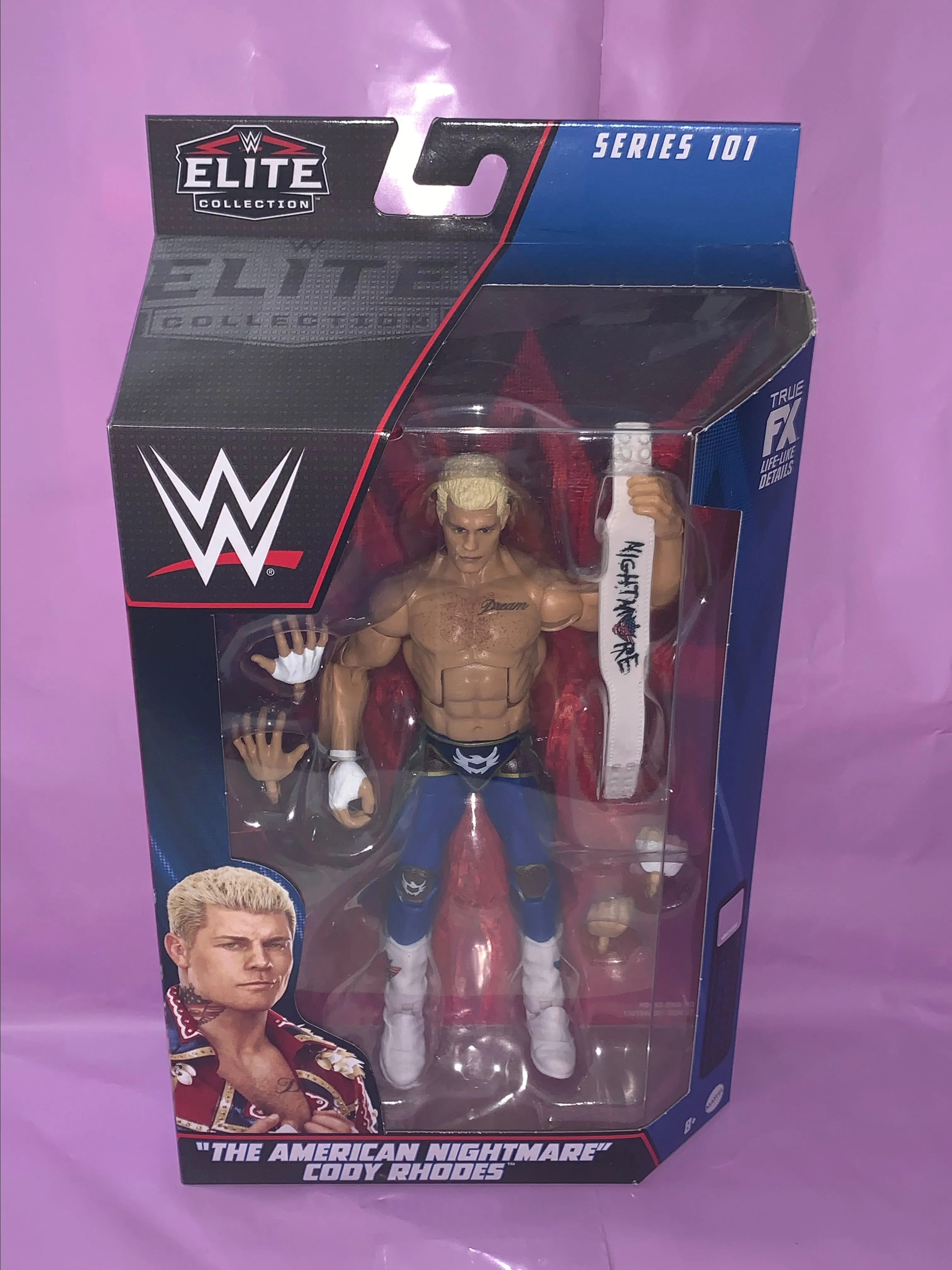 Product image for WWE Cody Rhodes Elite 101 Figure Mattel