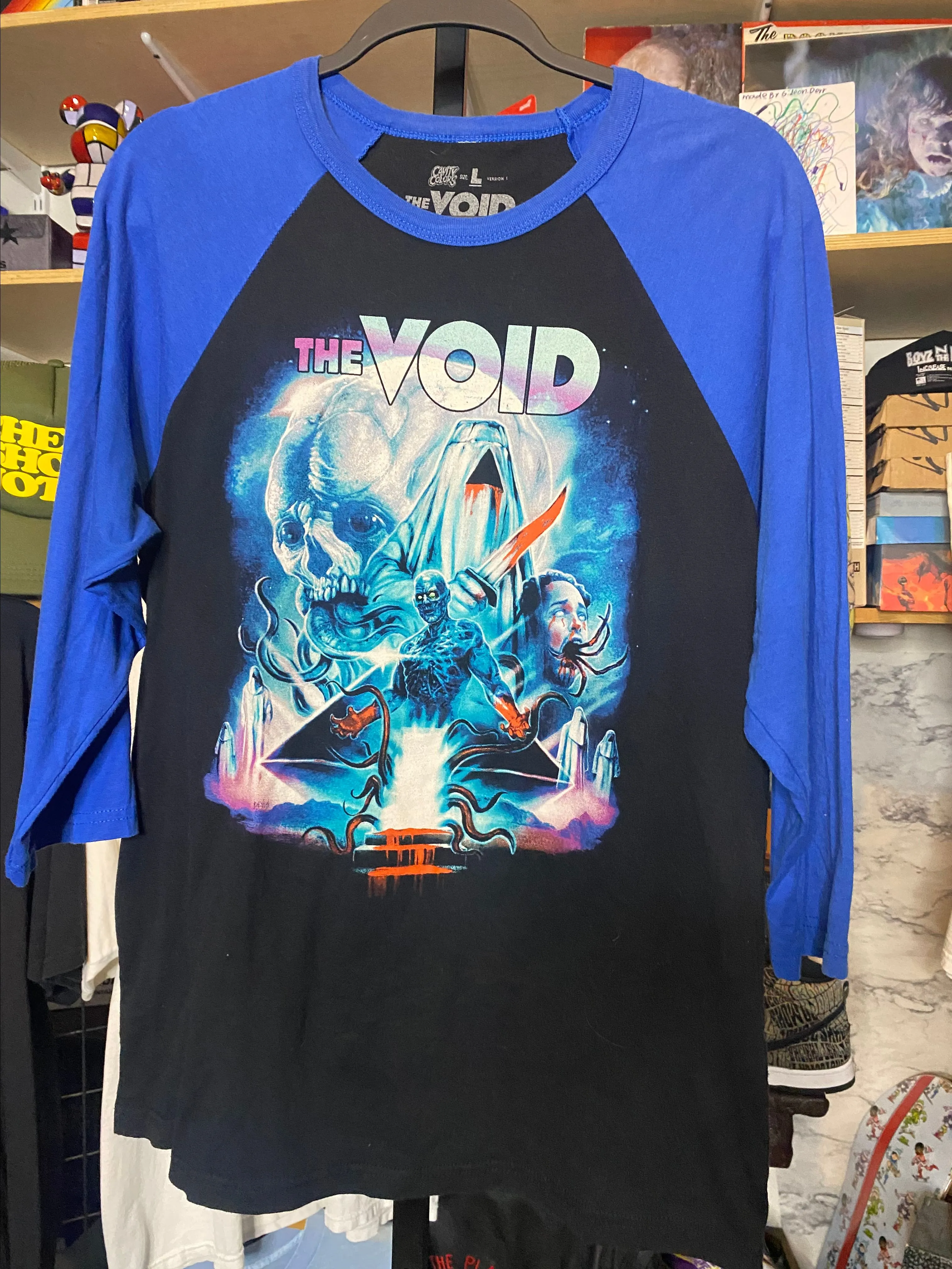 Product image for 🔥rare🔥 THE VOID *BLUE VARIANT* szL RAGLAN