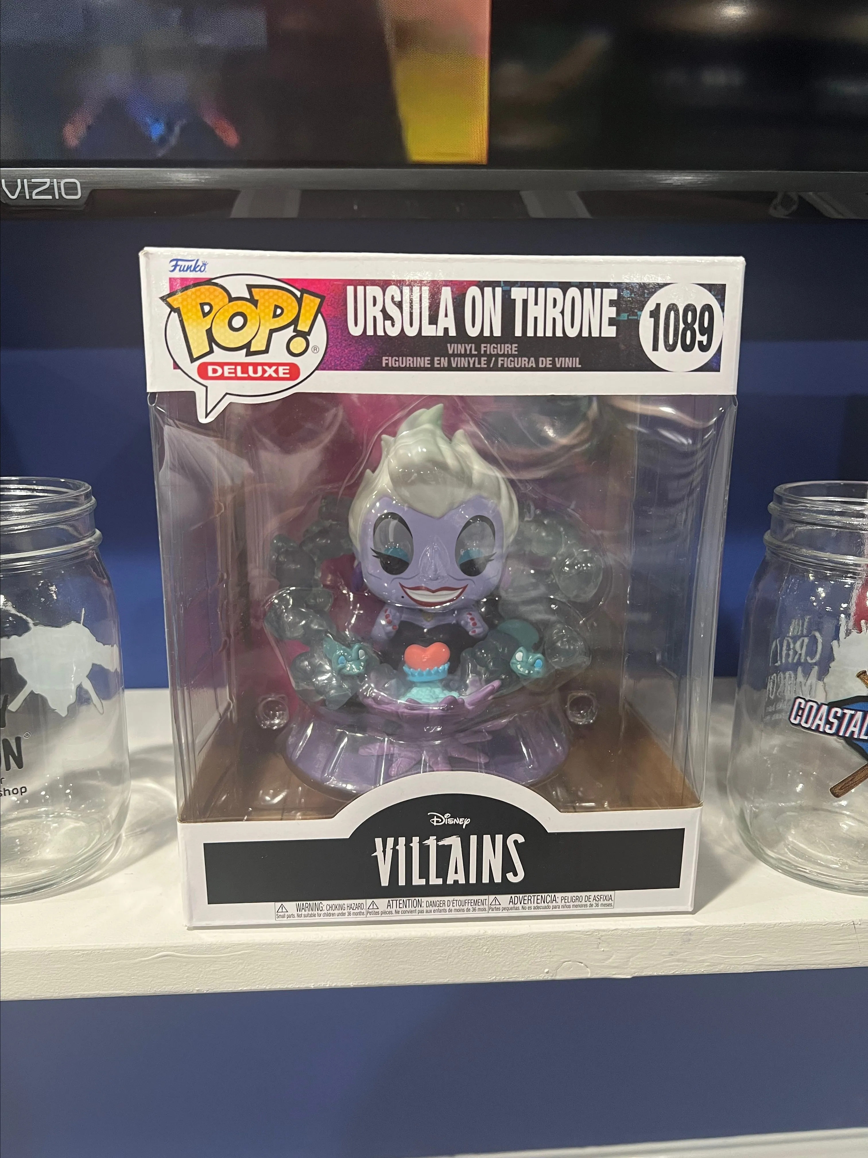 Product image for Ursula On Throne Disney Villains Funko Pop