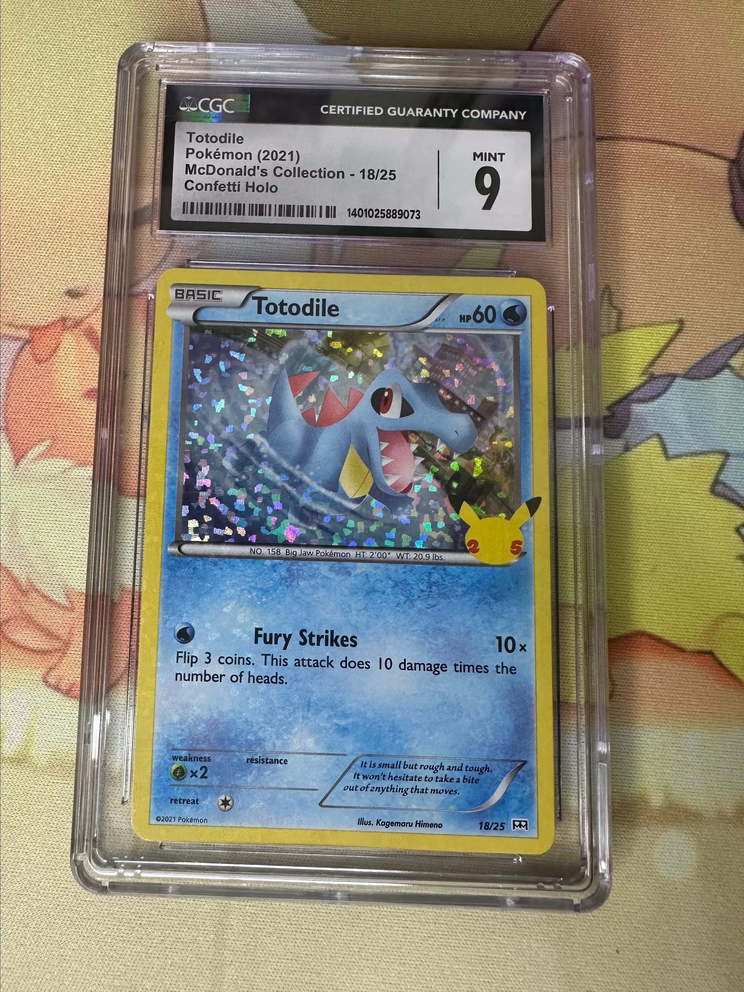 Product image for Totodile CGC 9