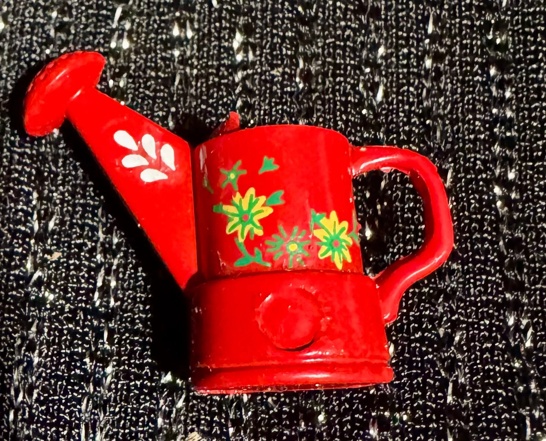 Product image for Metal Red Water Can Dollhouse/Miniature