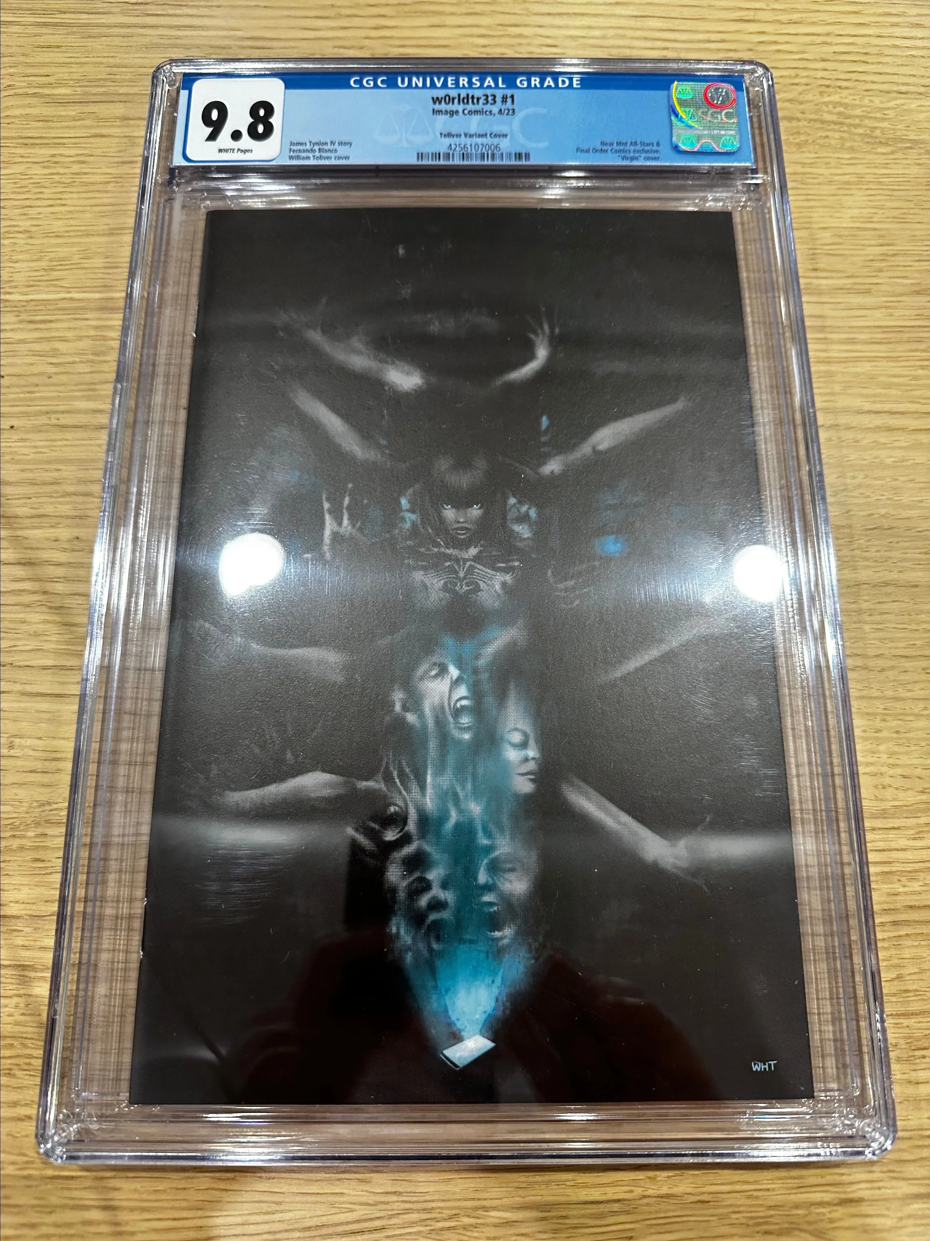 Product image for W0rldtr33 #1 WILLIAM TOLIVER CGC 9.8