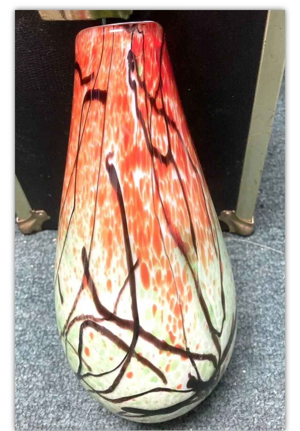 Product image for Eyeglass handblown proximately 12 inches tall